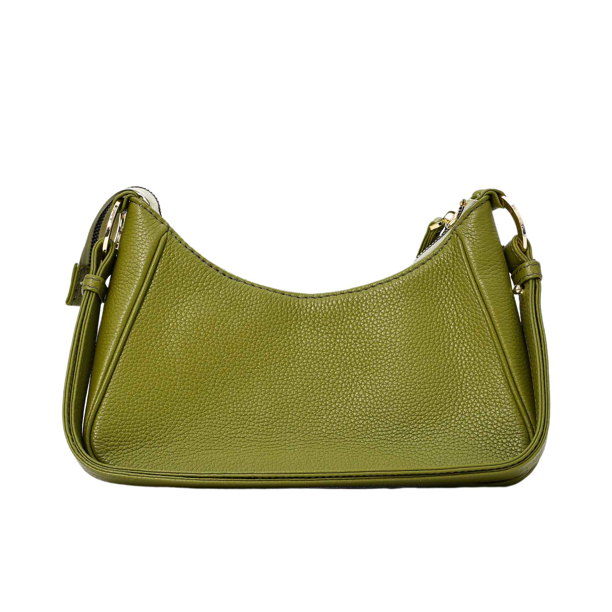 Kyra Women's Ivy Olive Green Calf Handbag - Image 3