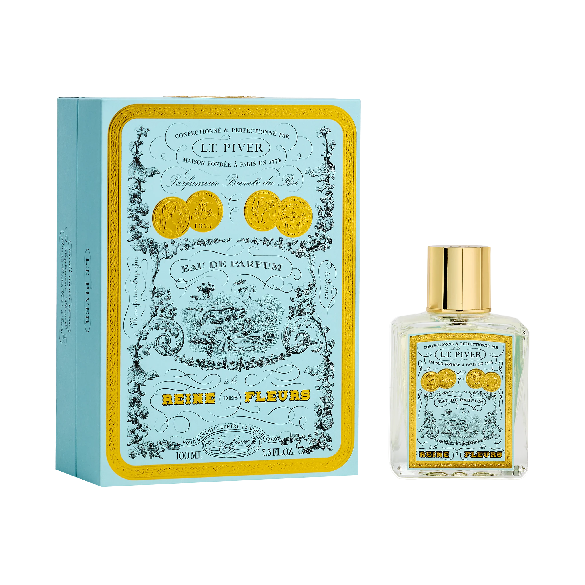 L.T. Piver À La Reine Des Fleurs Eau de Parfum 100ml - Image 2