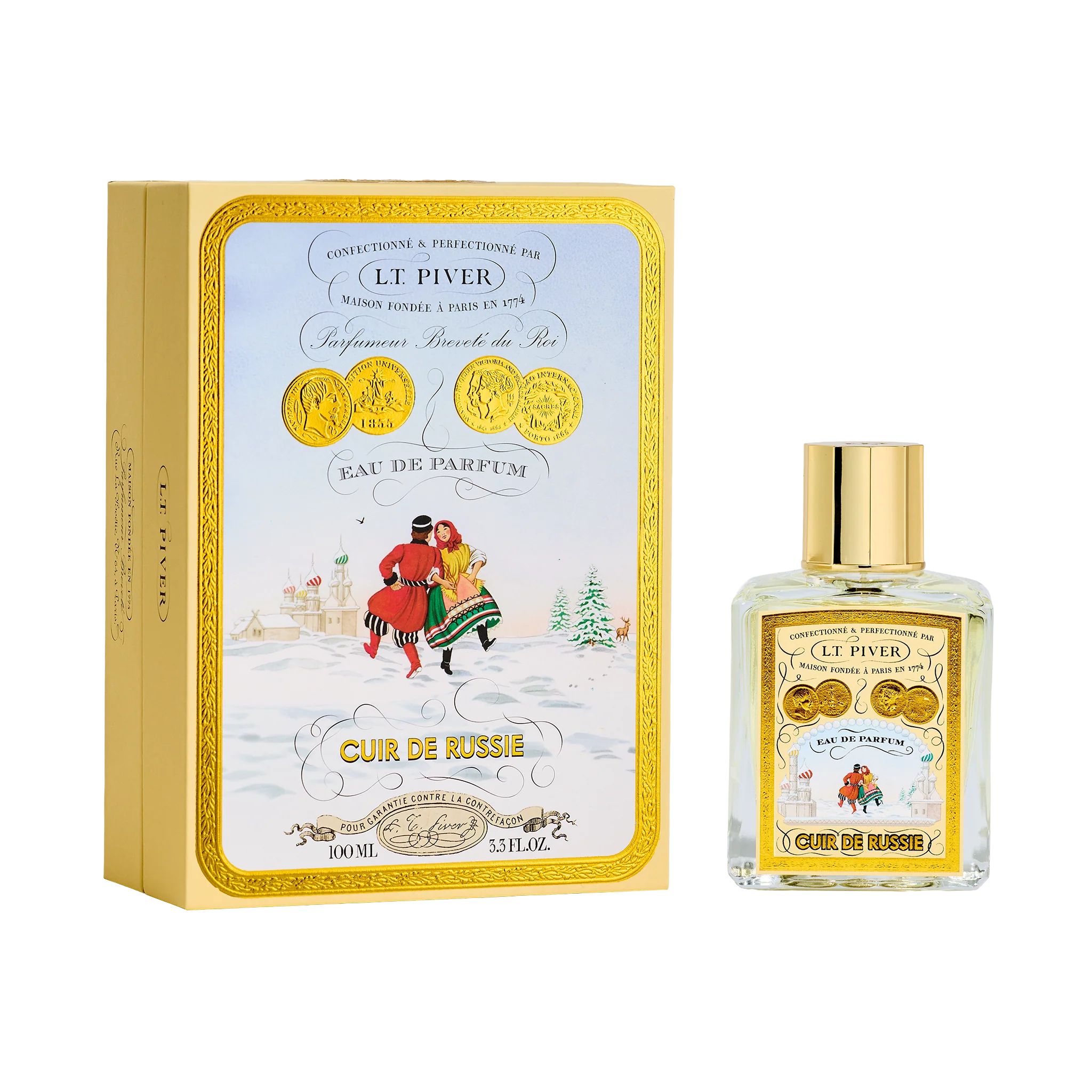 L.T. Piver Cuir De Russie Eau de Parfum 100ml - Image 2