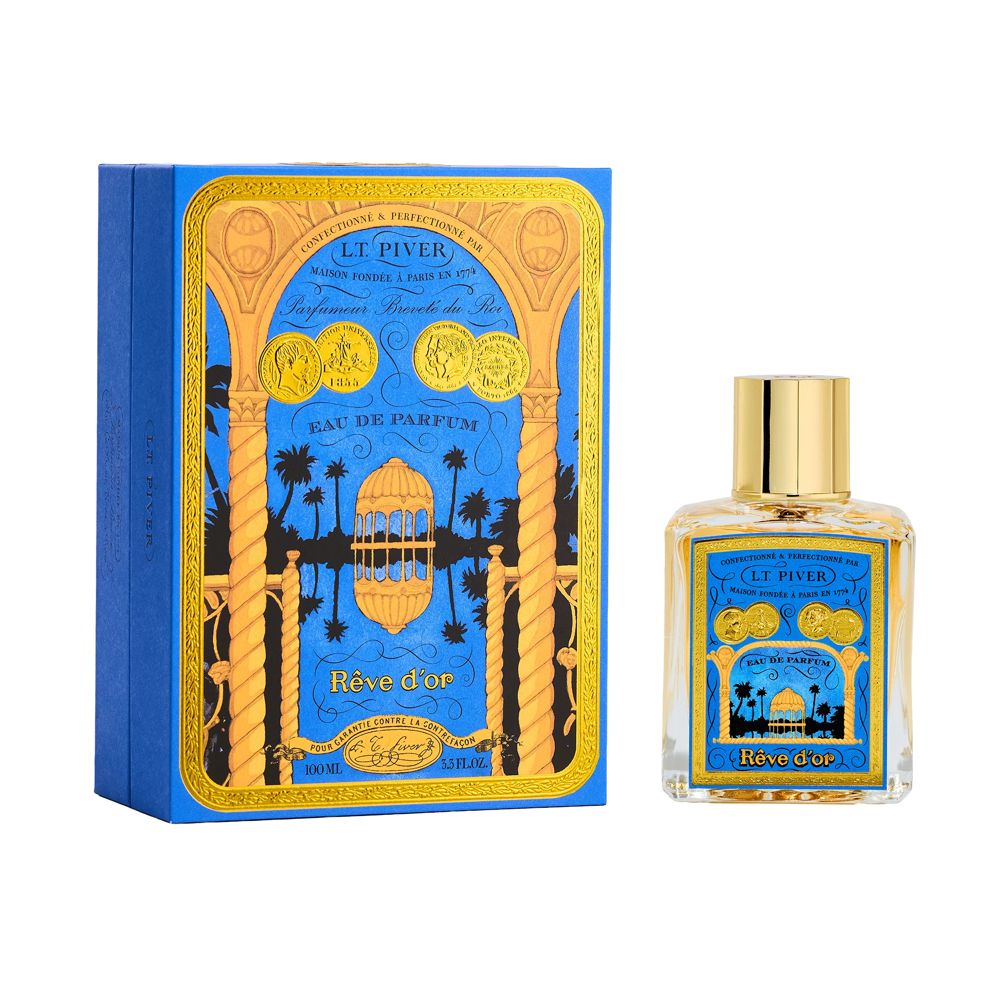 L.T. Piver Rêve d’Or Eau de Parfum 100ml - Image 2