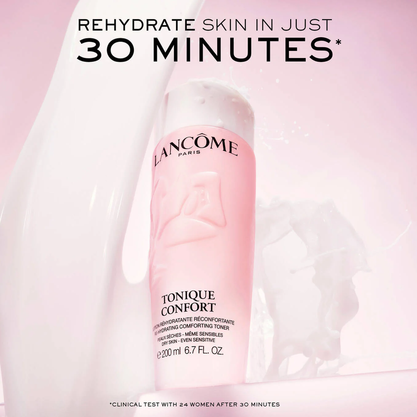 Lancome Tonique Confort Hyaluronic Acid Toner 200ml - Image 4