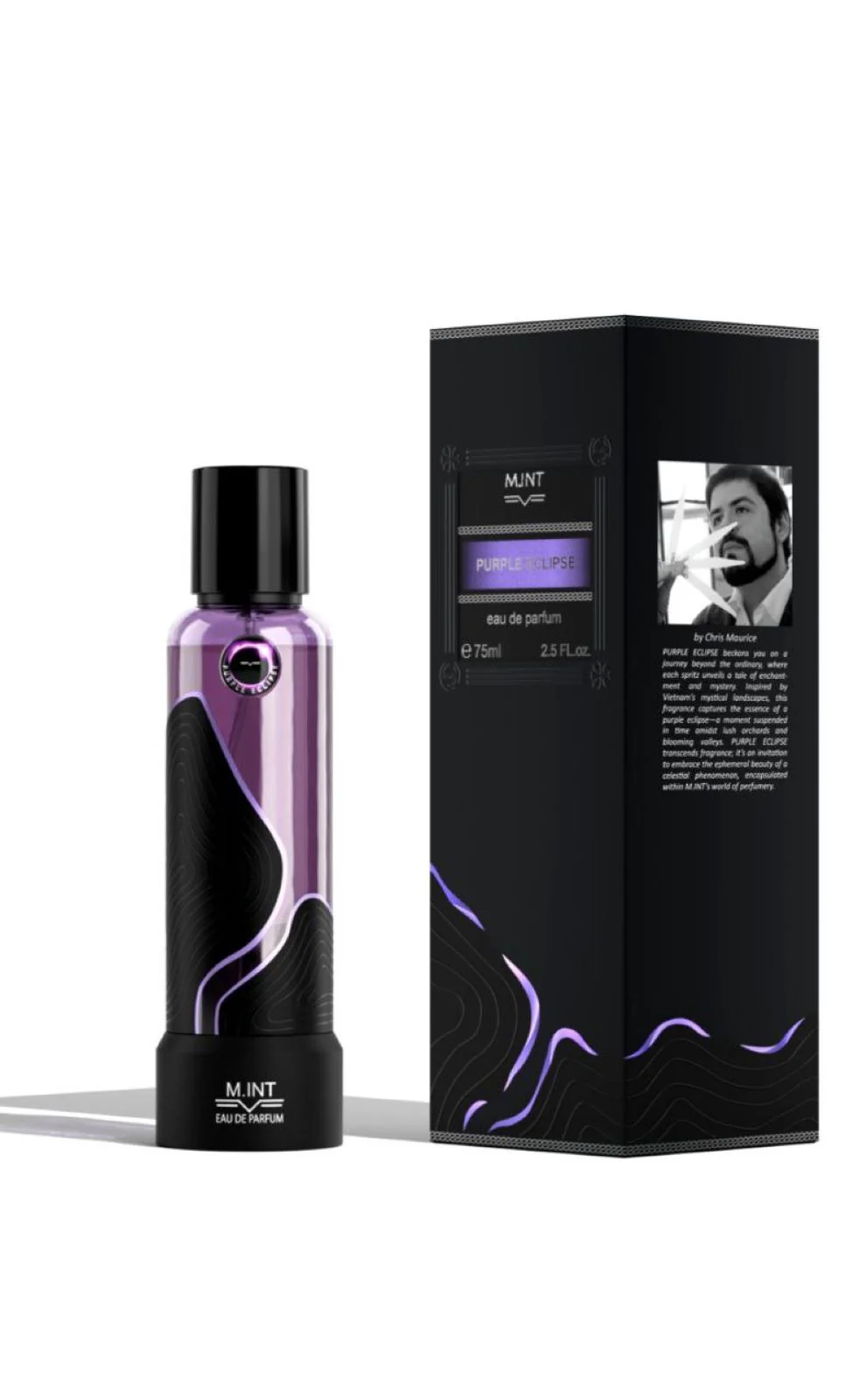 M.INT Purple Eclipse Eau de Parfum 75ml - Image 4