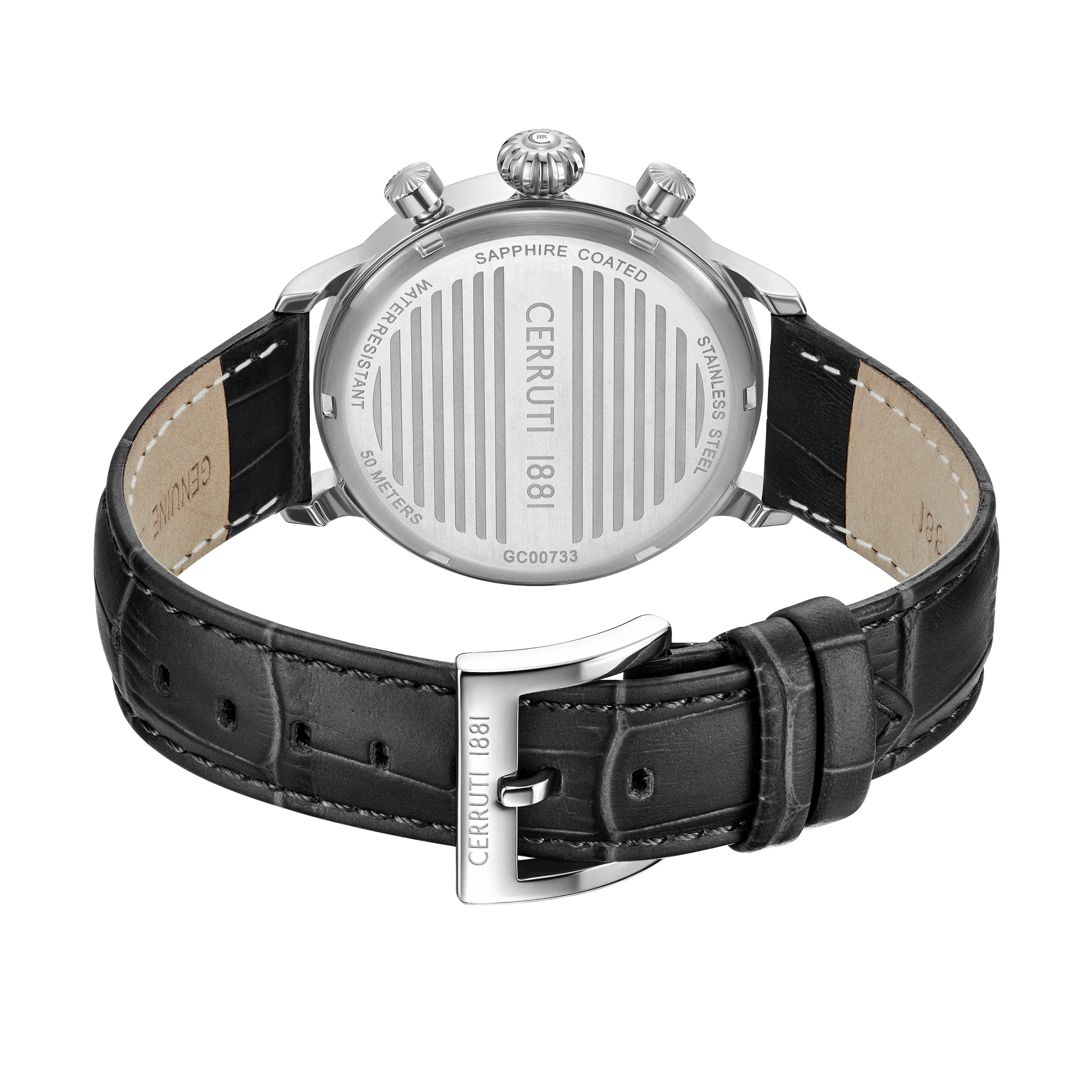 Men Dervio Black 40X44.75mm Watch - Image 3