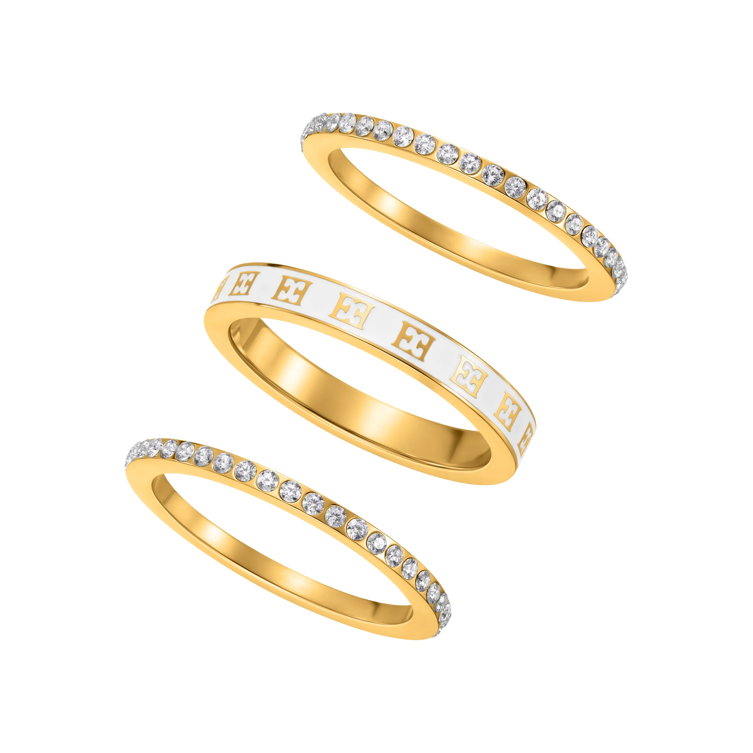 MOP RING WITH ESCADA LOGO 54 - Image 3