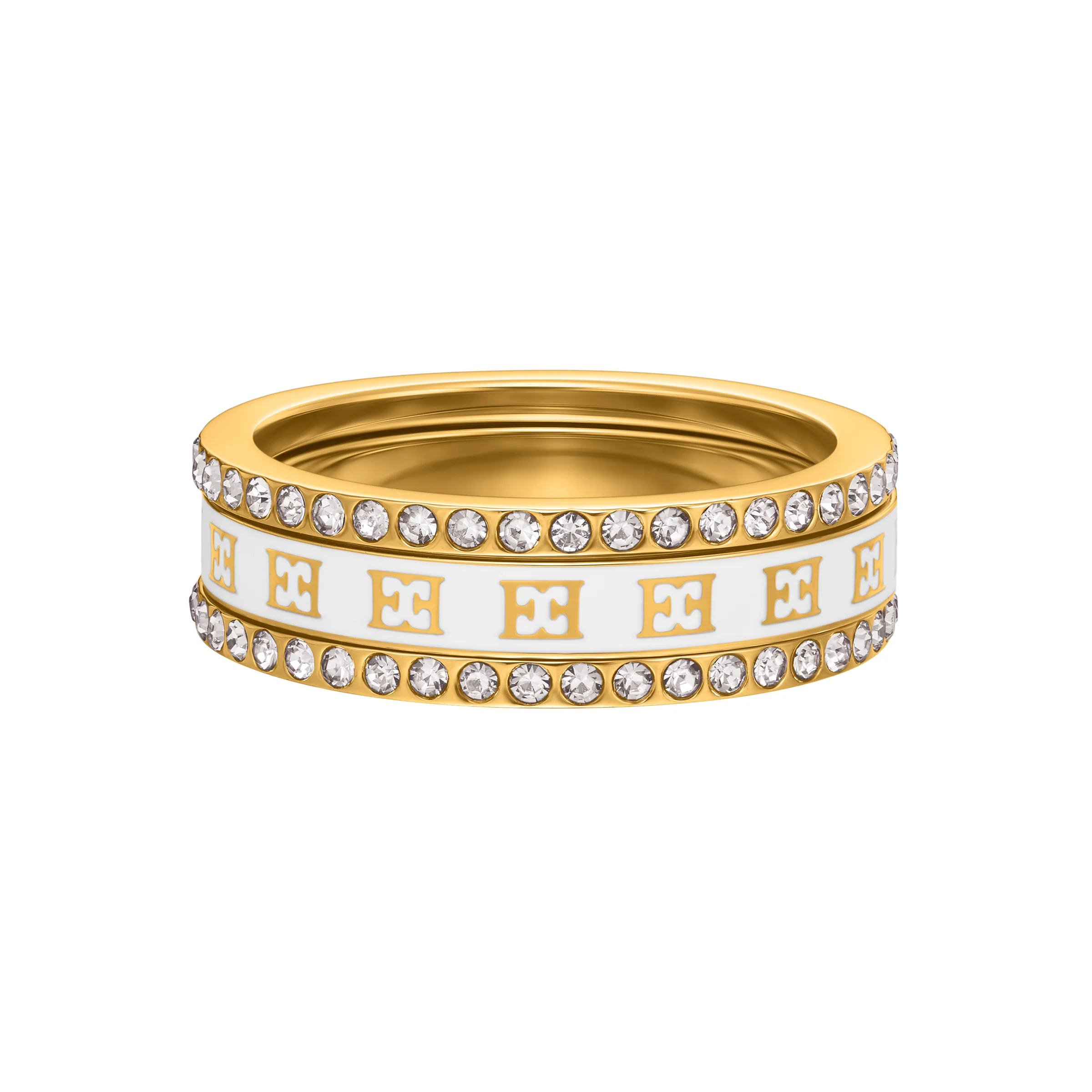 MOP RING WITH ESCADA LOGO 56 - Image 2