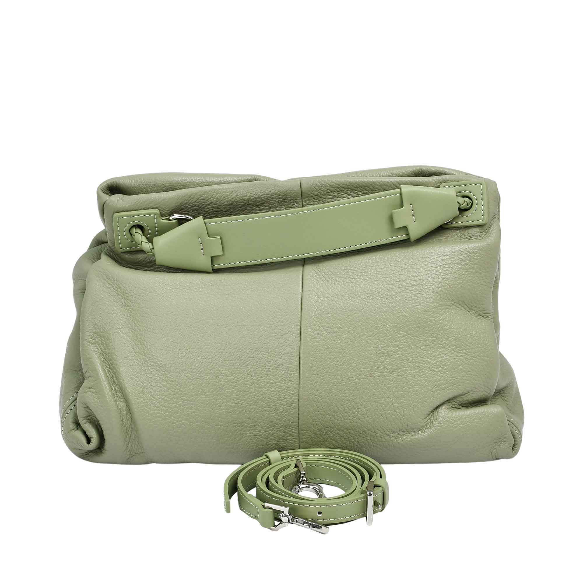 MUNI Lady Leather Drawstring Bag - Image 12