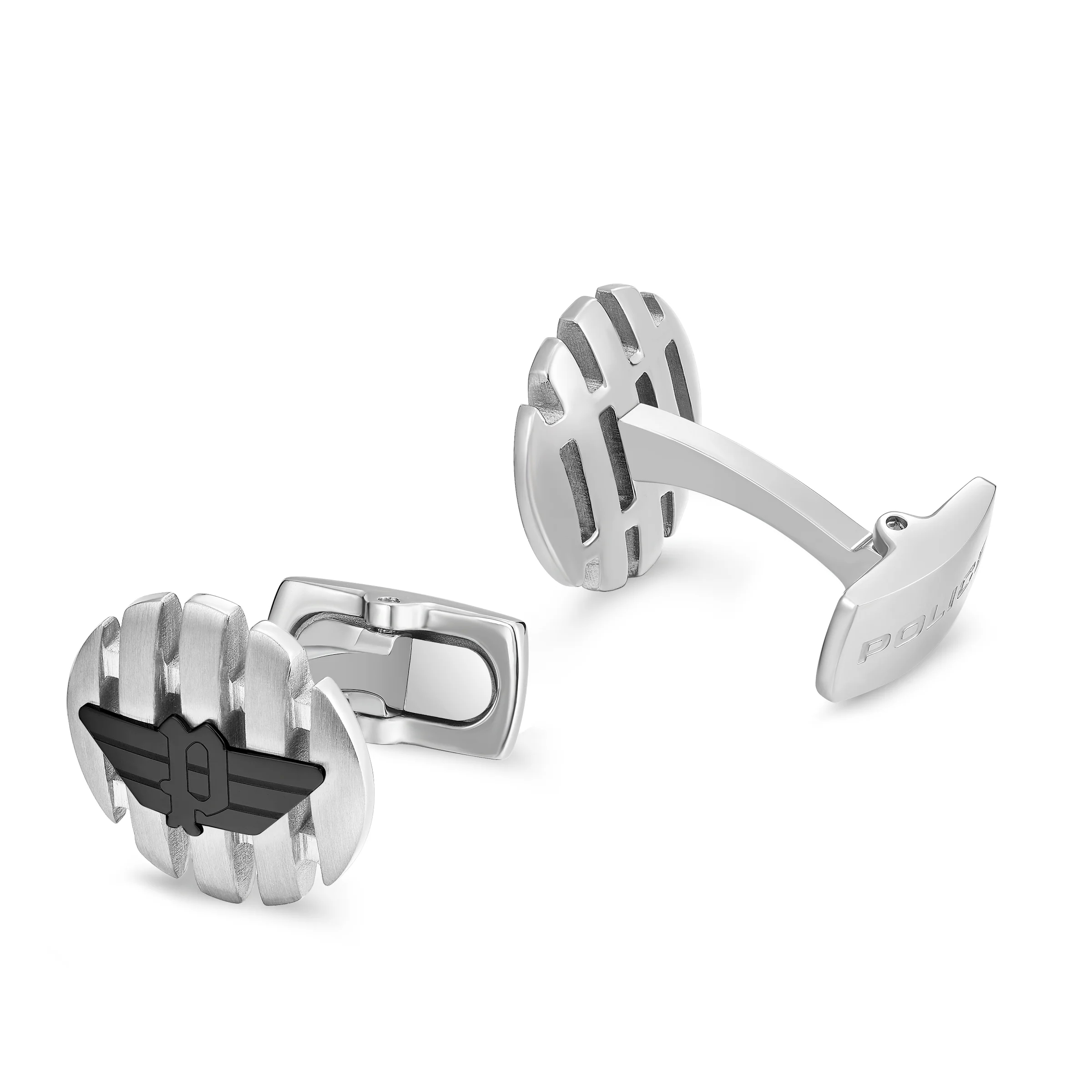 ONSET SS &amp; BLK WING LOGO CUFFLINKS - Image 3