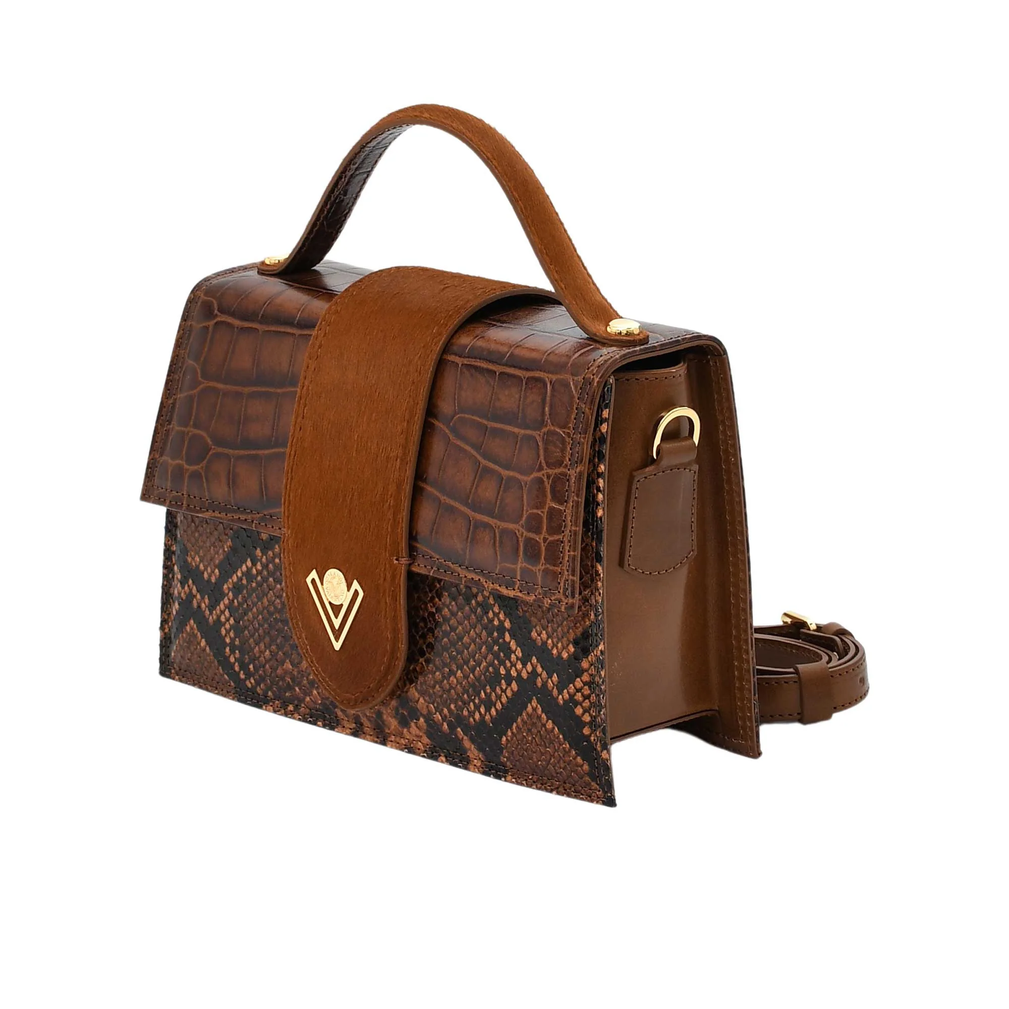 Orlandi Valentino Women's Leather Hand Bag - Image 3