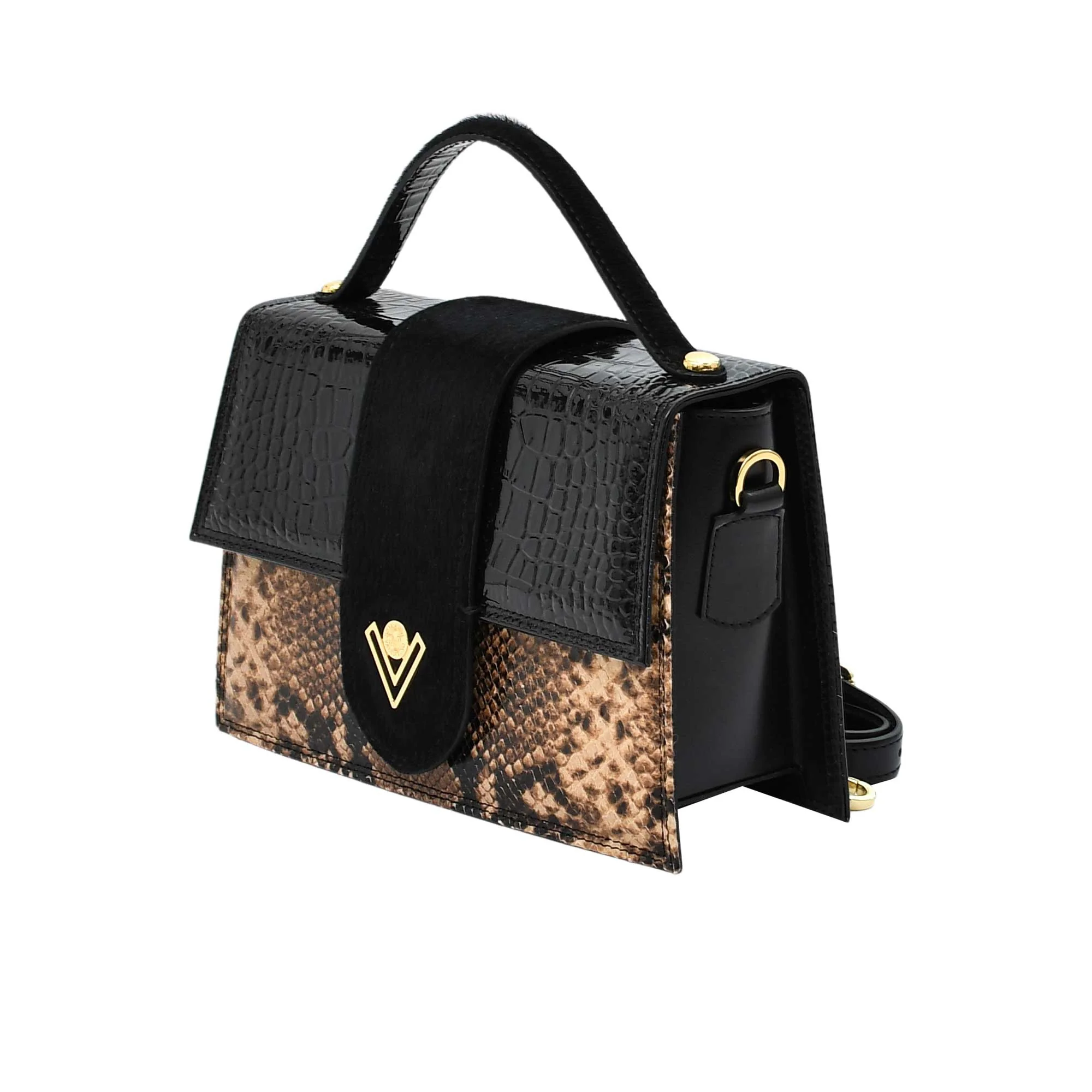 Orlandi Valentino Women's Leather Hand Bag - Image 5