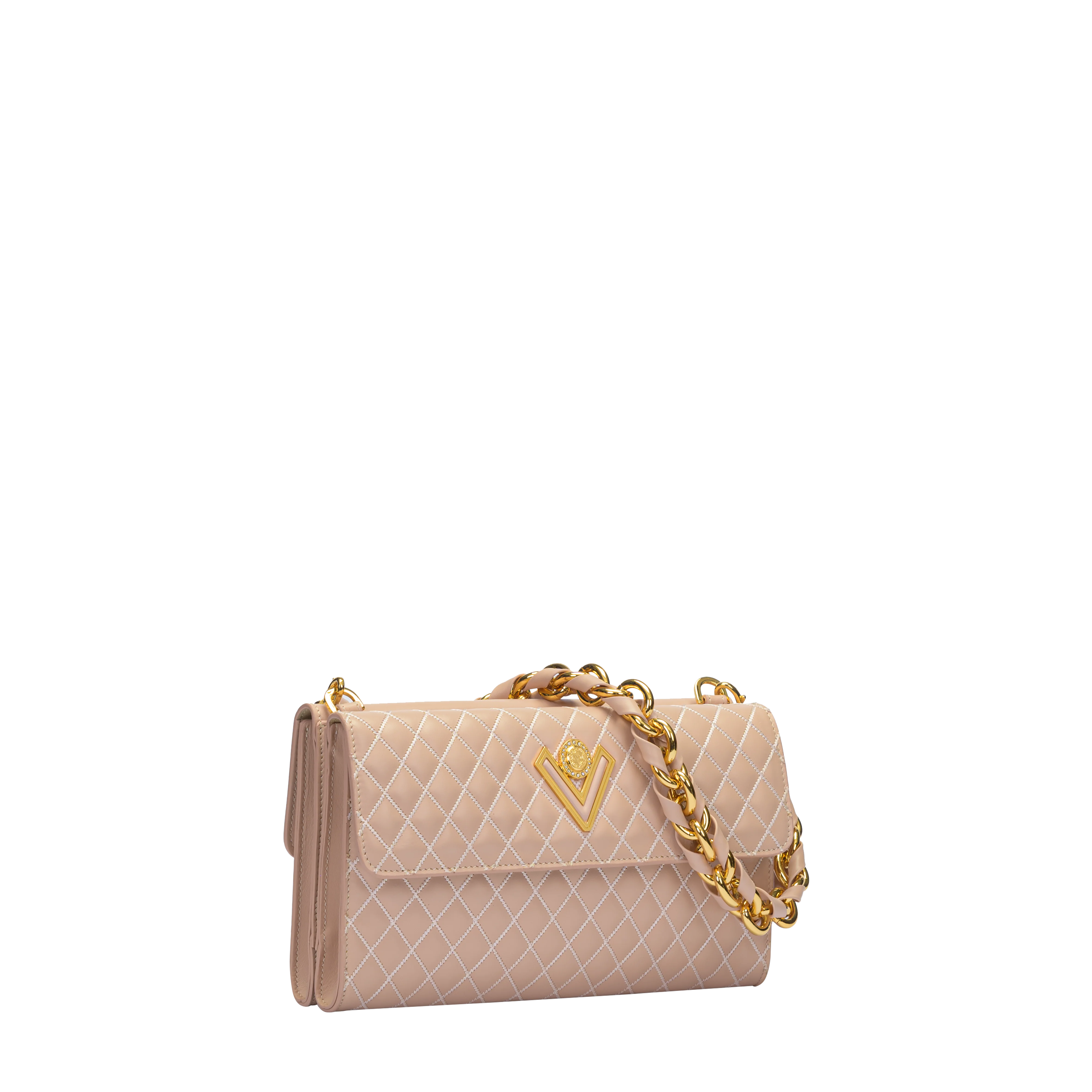 Orlandi Valentino Women's Quilted Shoulder Bag - Image 2