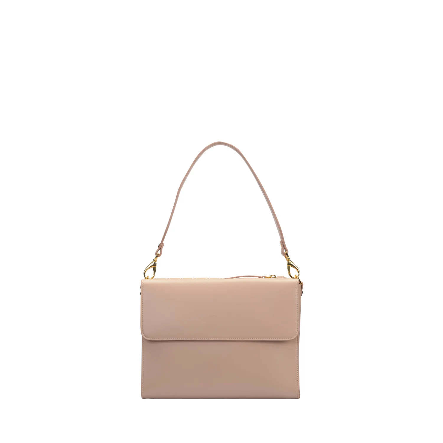 Orlandi Valentino Women's Quilted Suede Hand Bag - Image 4