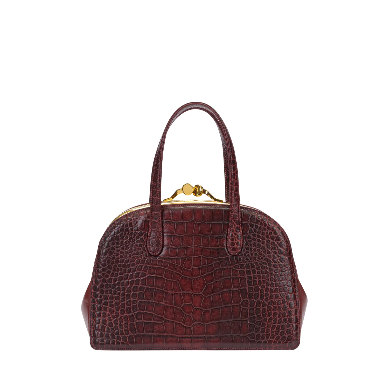 Orlandi Valentino Women's Rhea Embossed Top Handle Hand Bag - Image 2
