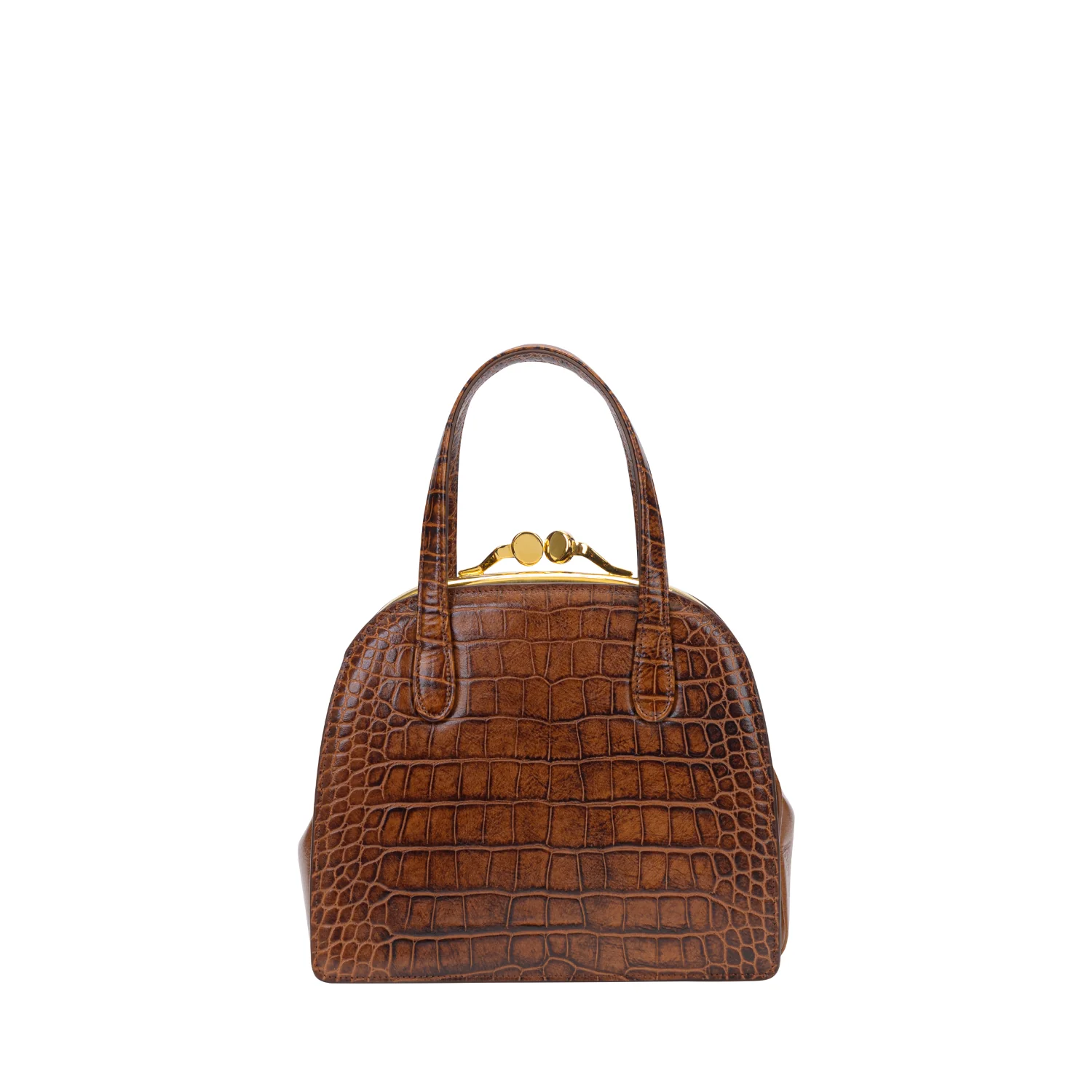 Orlandi Valentino Women's Rhea Embossed Top Handle Hand Bag - Image 2