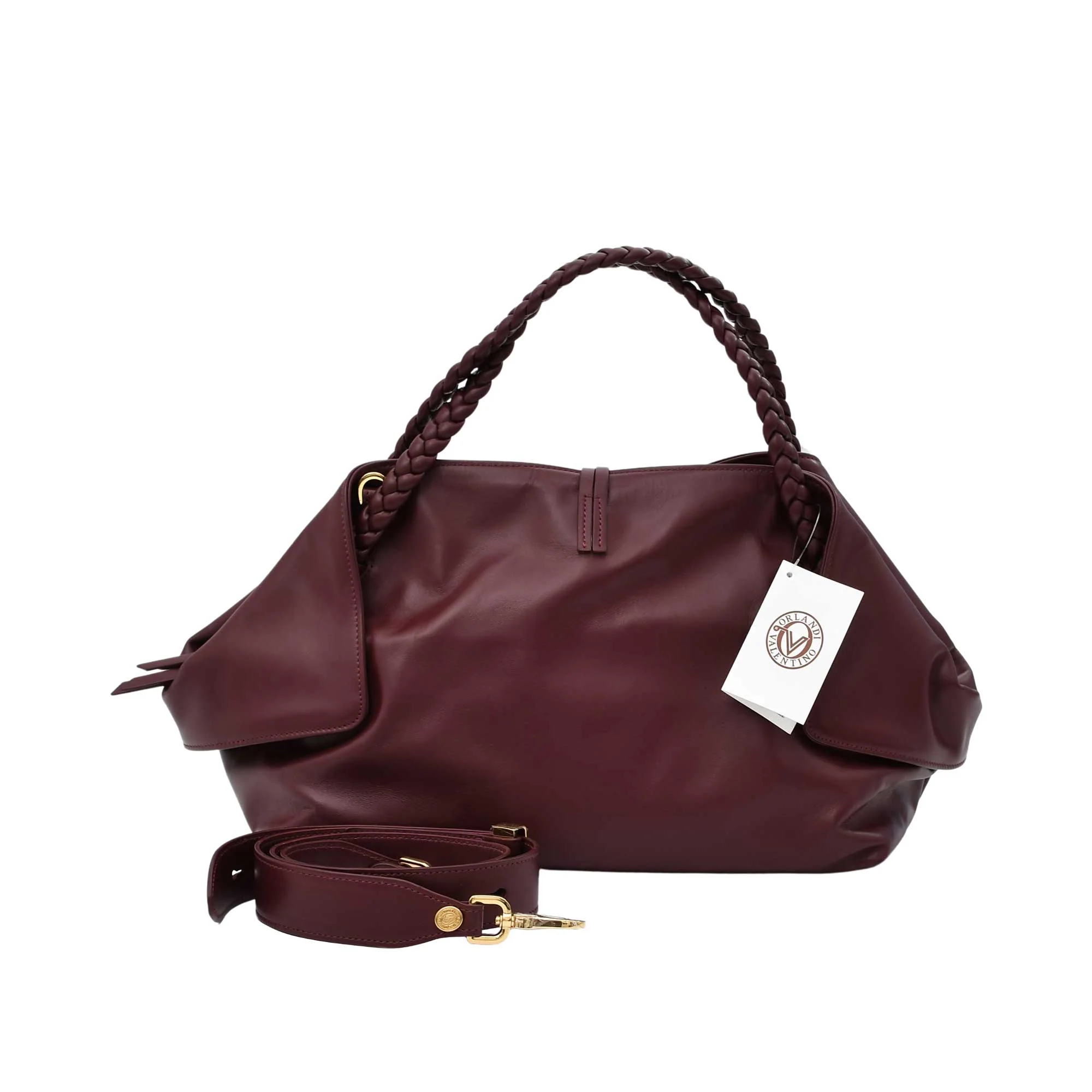 Orlandi Valentino Wonmen's Leather Tote Bag - Image 6