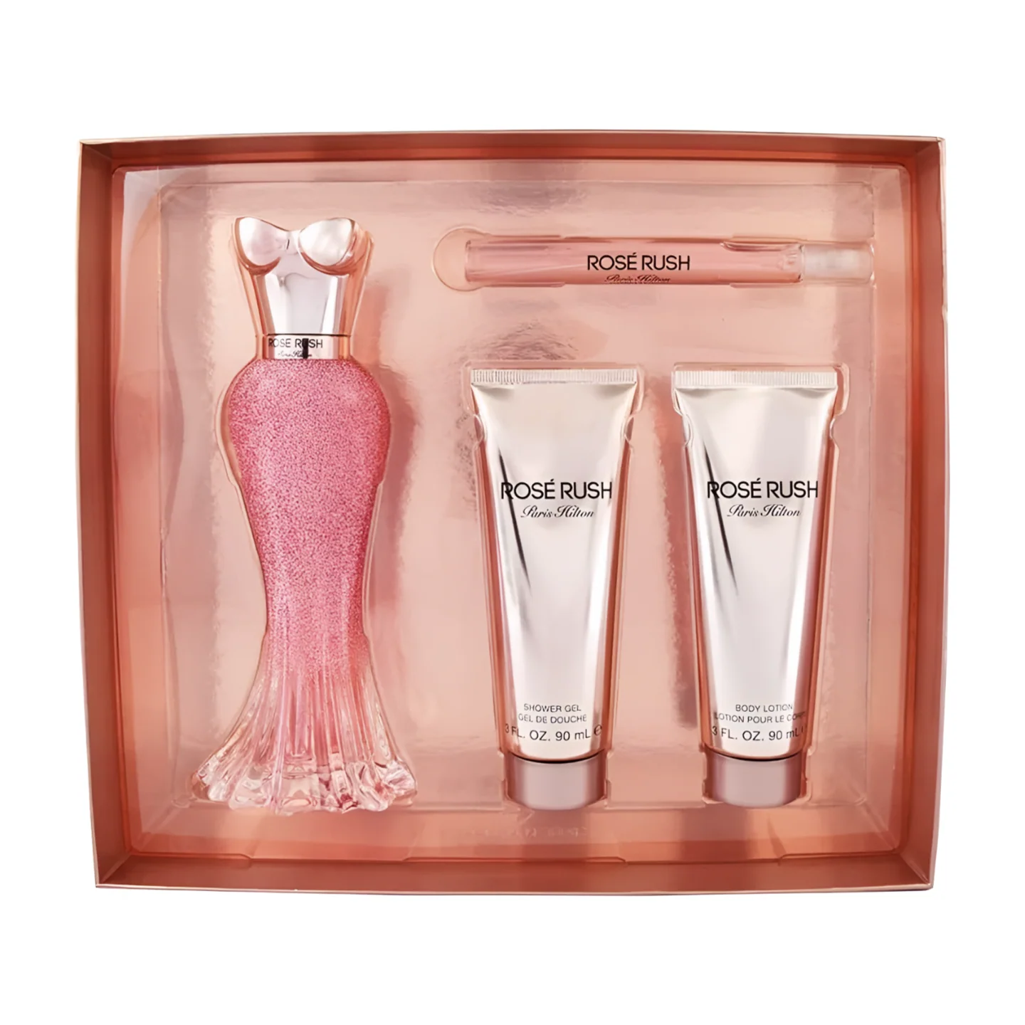 Paris Hilton Rose Rush Eau de Parfum  4-Piece Gift Set for Women - Image 4