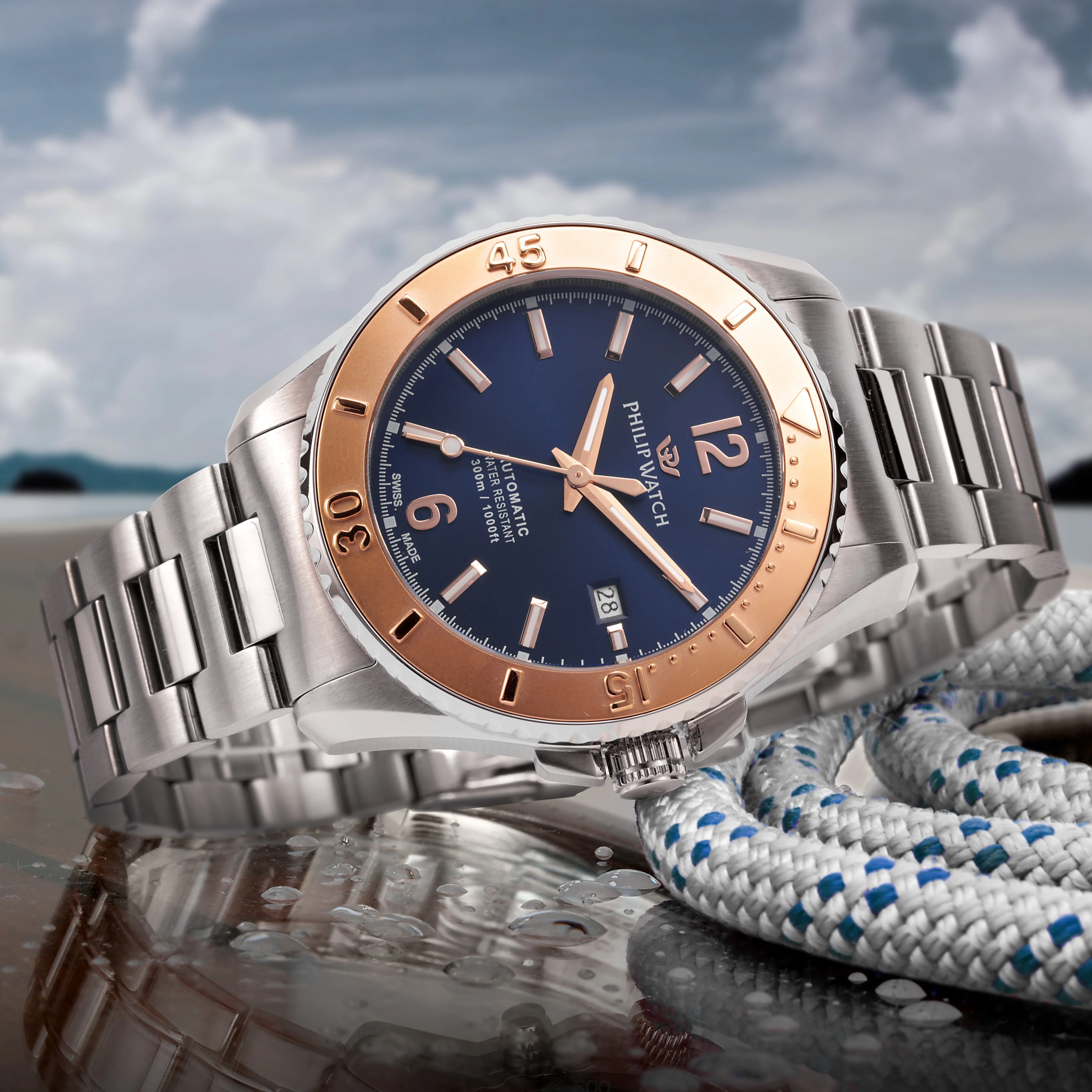 Philip Watch Amalfi Diving Automatic For Men - Image 6