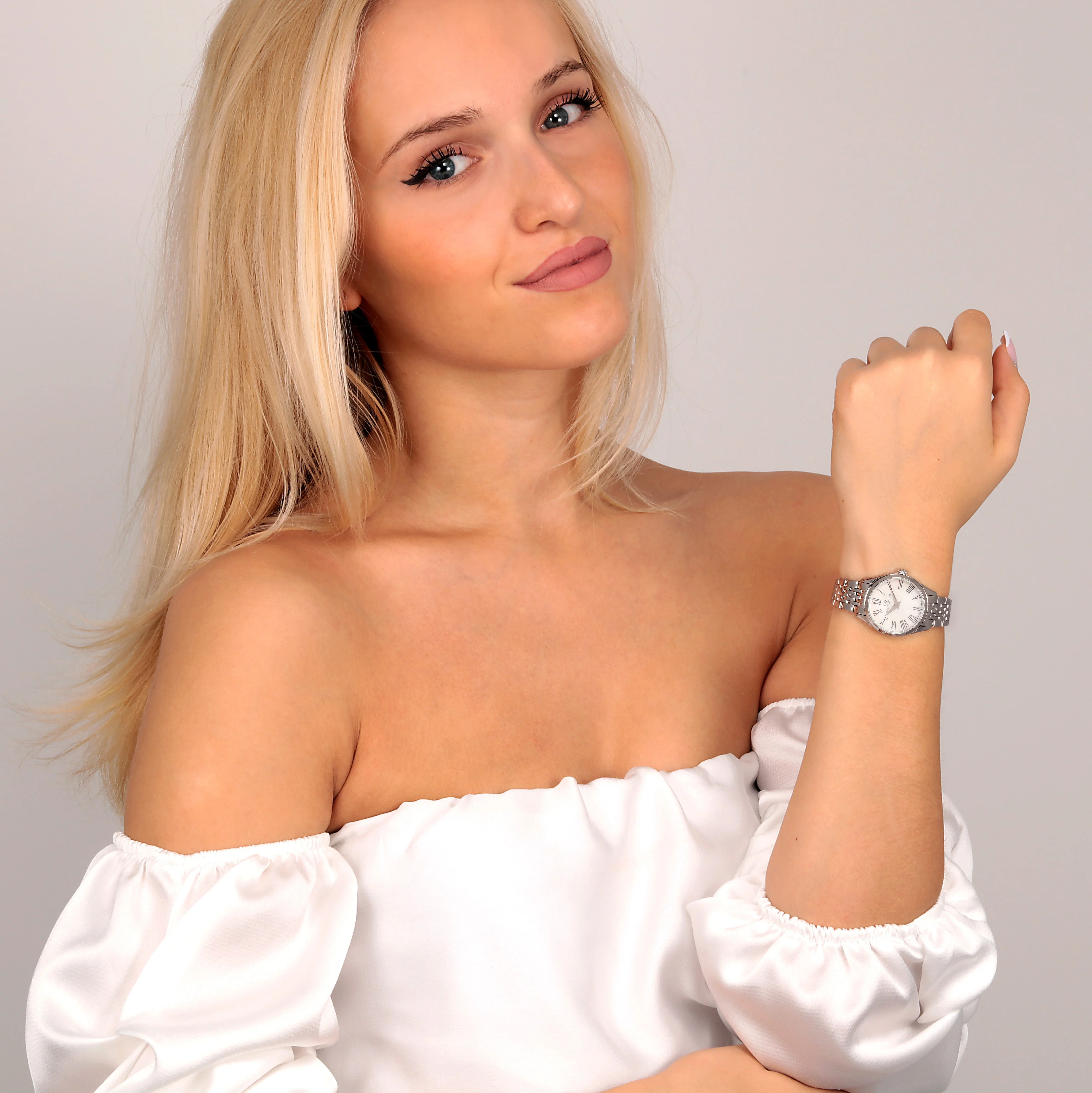 Philip Watch Roma for Women, MOP Dial - Image 4