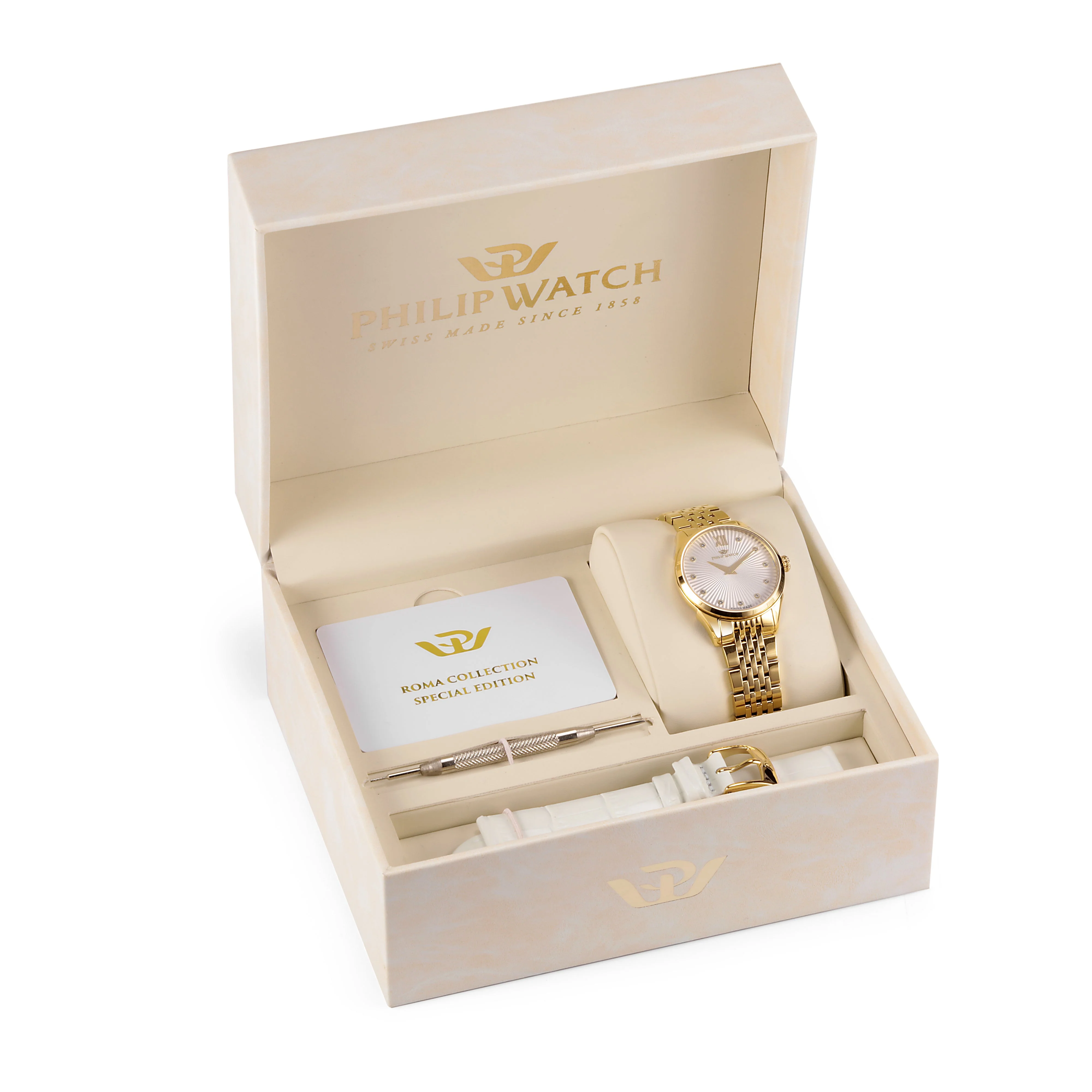 Philip Watch Roma for Women, with Diamonds - Image 7