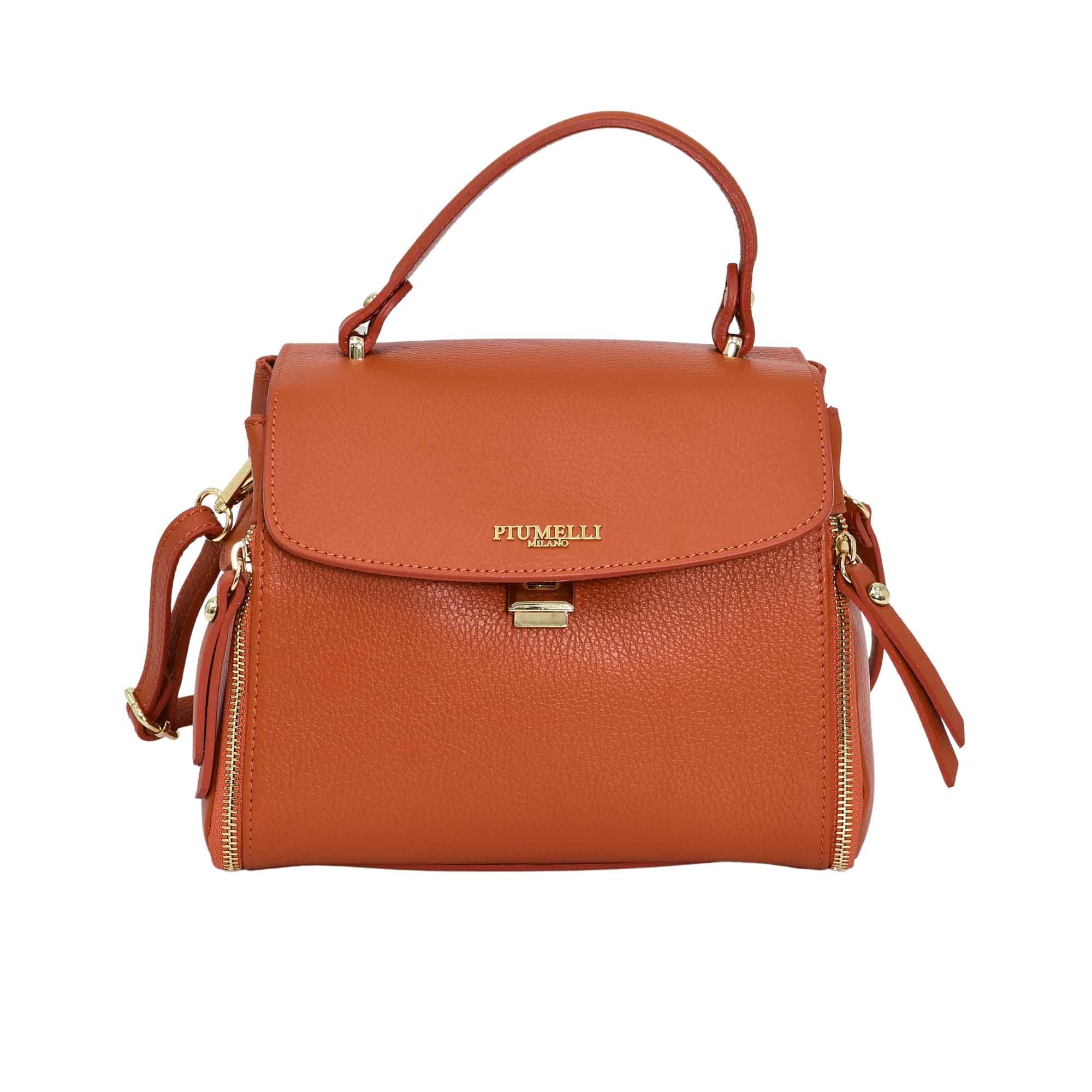 Piumelli Women's CHARLOTTE Dollaro Leather Polyester Lining Handbag - Image 2