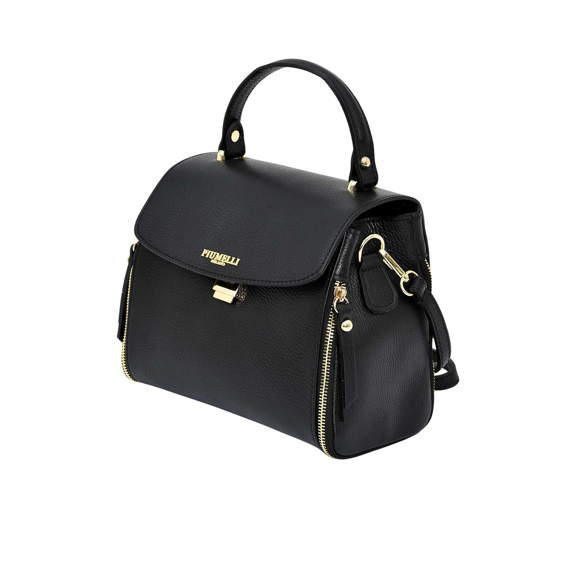 Piumelli Women's CHARLOTTE Dollaro Leather Polyester Lining Handbag - Image 3