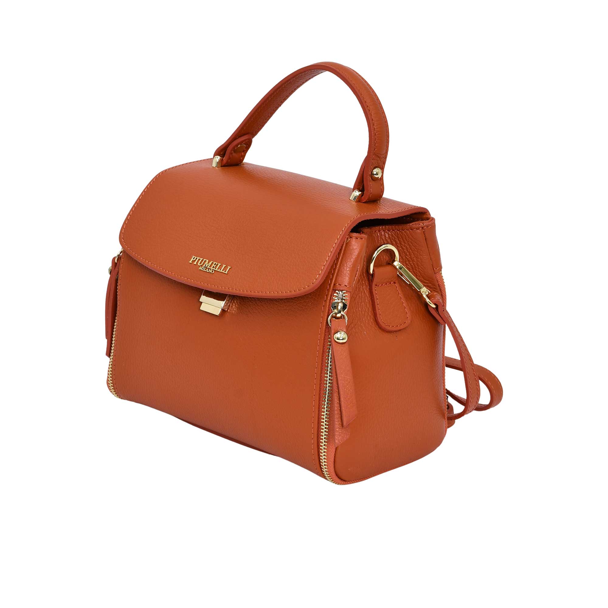 Piumelli Women's CHARLOTTE Dollaro Leather Polyester Lining Handbag - Image 5