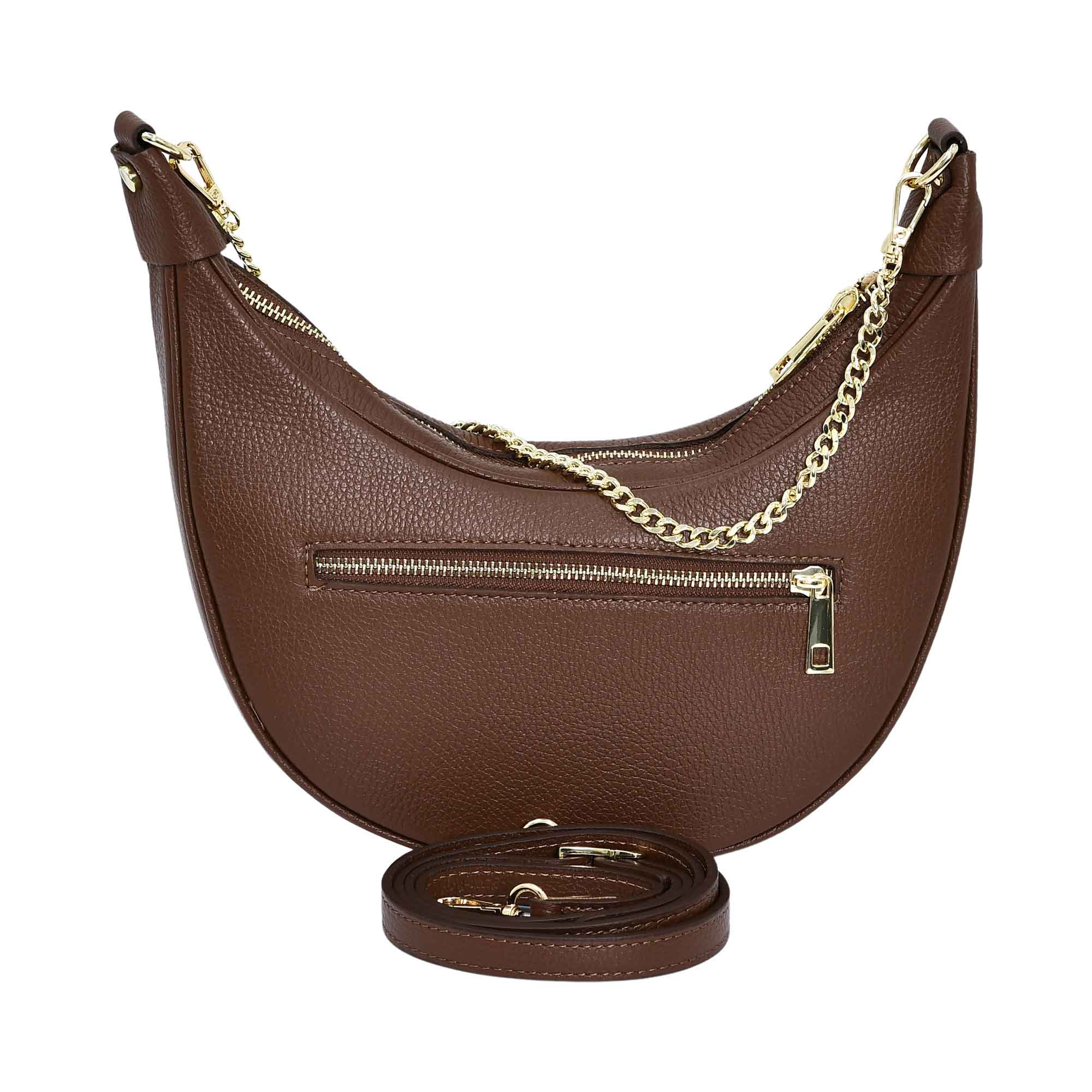 Piumelli Women's CONELIE M Dollaro Leather Polyester Lining Shoulder Bag - Image 7