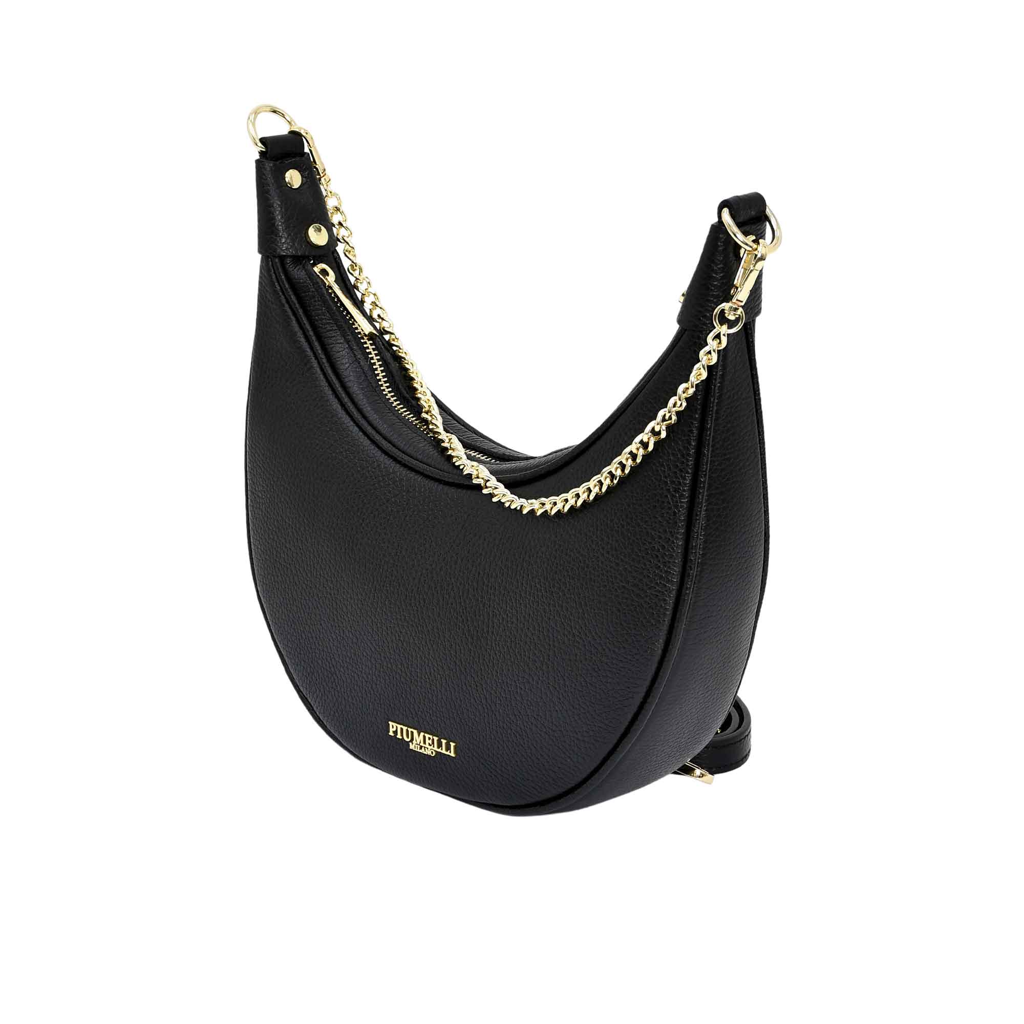 Piumelli Women's CONELIE M Dollaro Leather Polyester Lining Shoulder Bag - Image 8