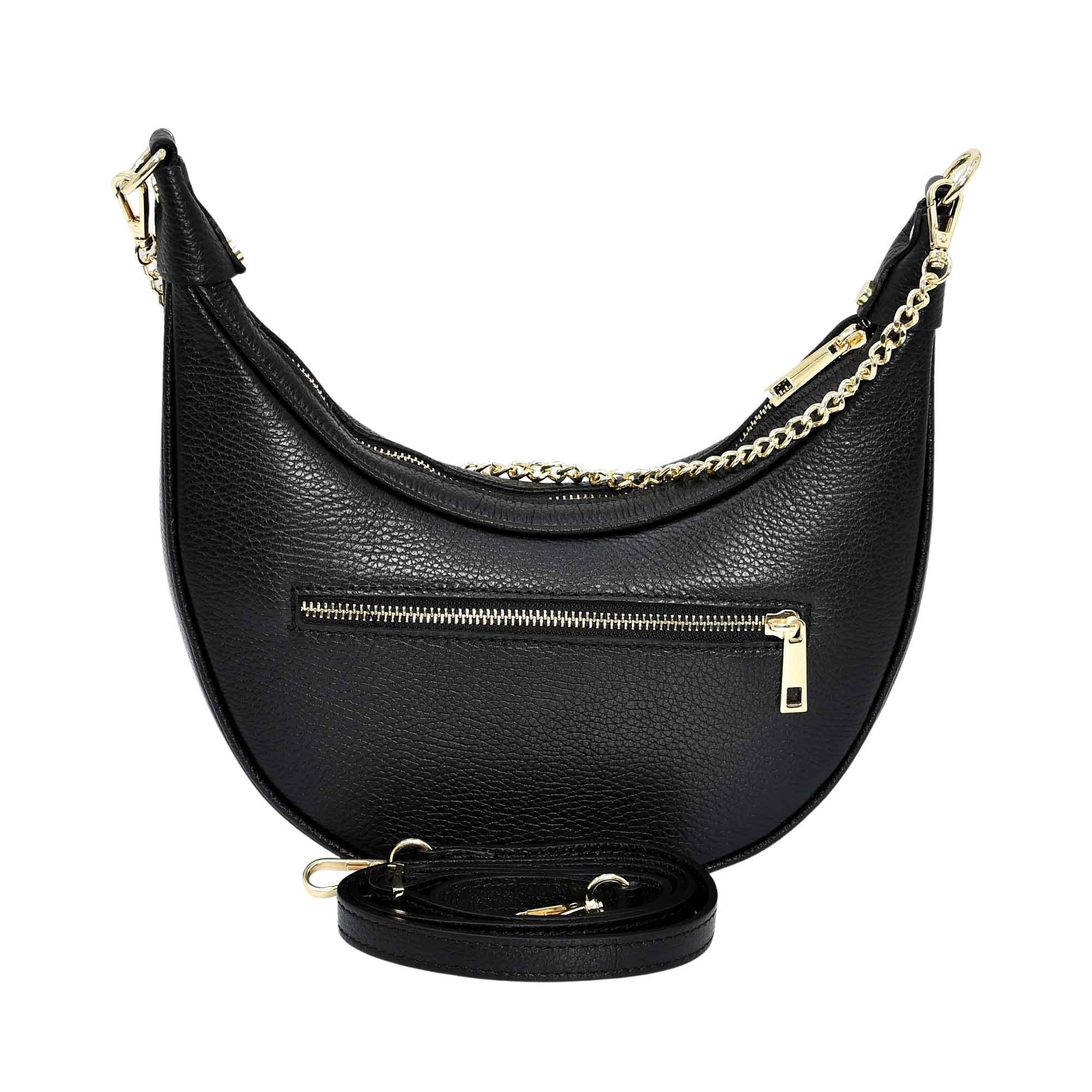 Piumelli Women's CONELIE M Dollaro Leather Polyester Lining Shoulder Bag - Image 9