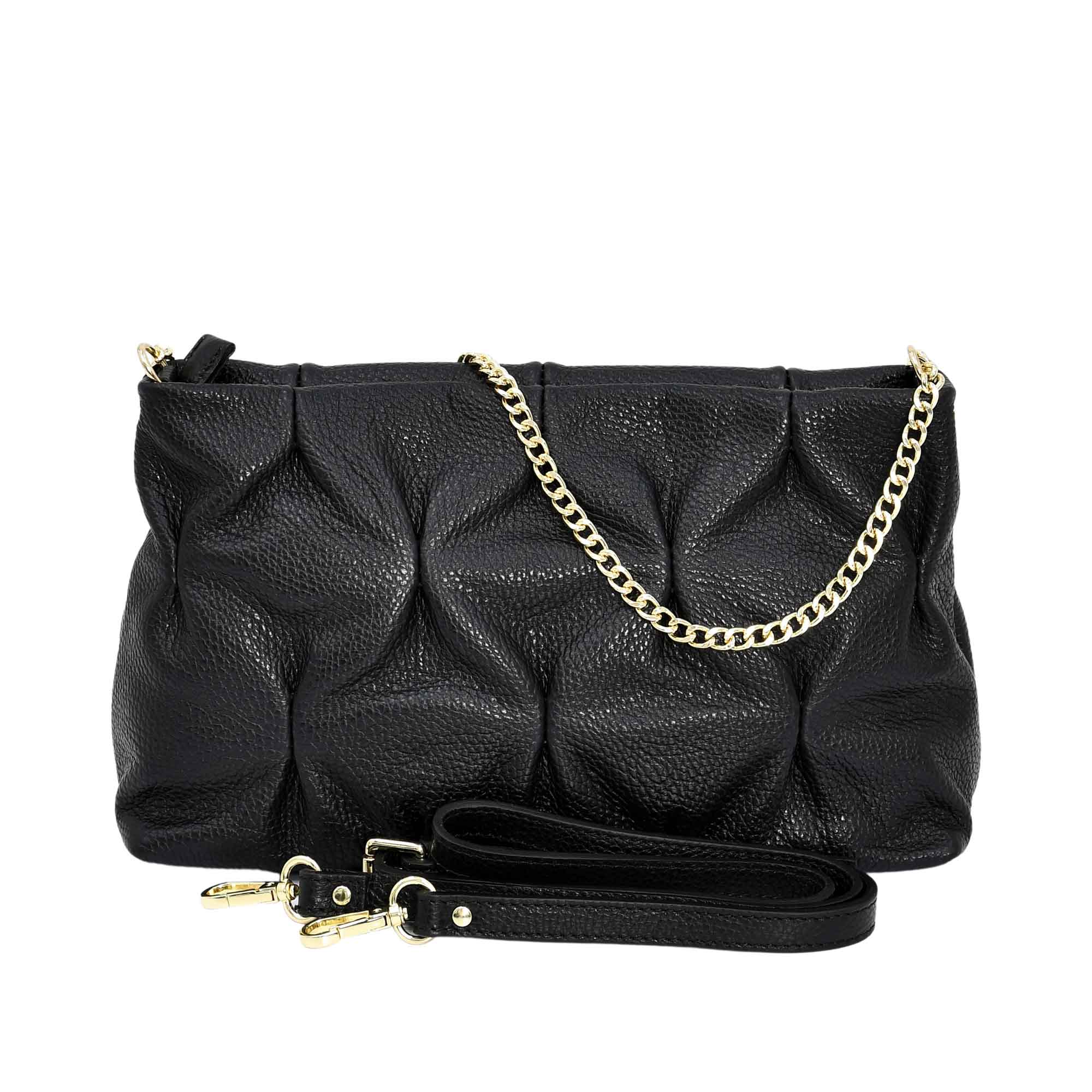 Piumelli Women's BIBI M Dollaro Leather Polyester Lining Shoulder Bag - Image 4