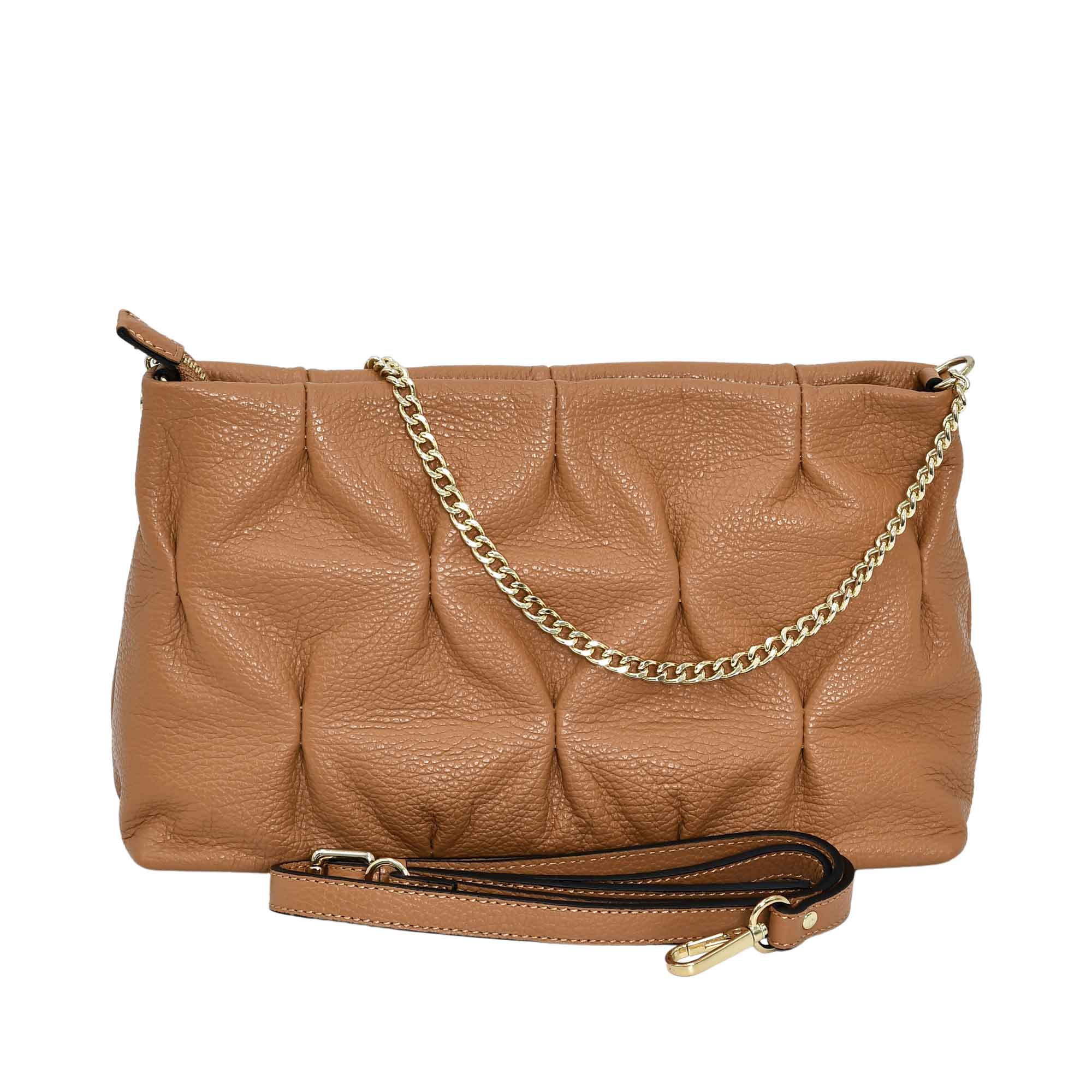 Piumelli Women's BIBI M Dollaro Leather Polyester Lining Shoulder Bag - Image 6