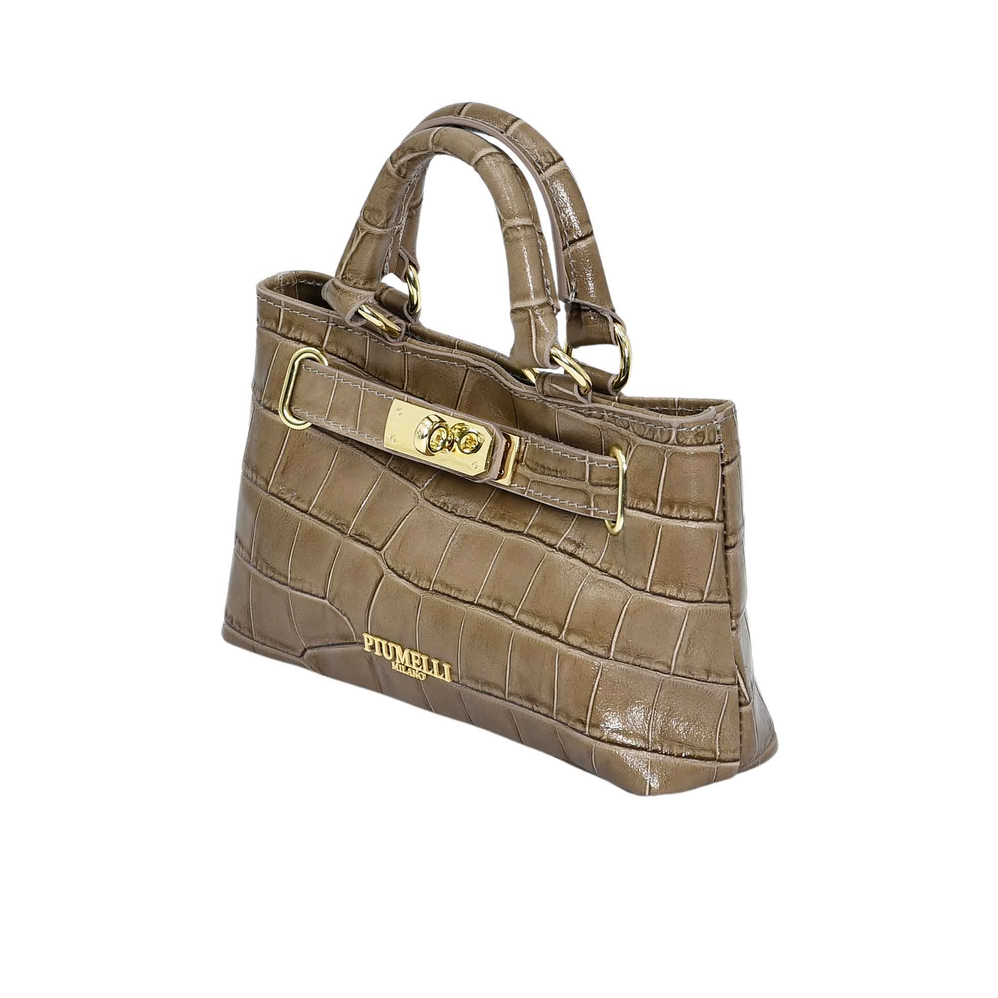 Piumelli Women's CERASELLE Cocco Baloo Leather, Polyester Lining Handbag - Image 4