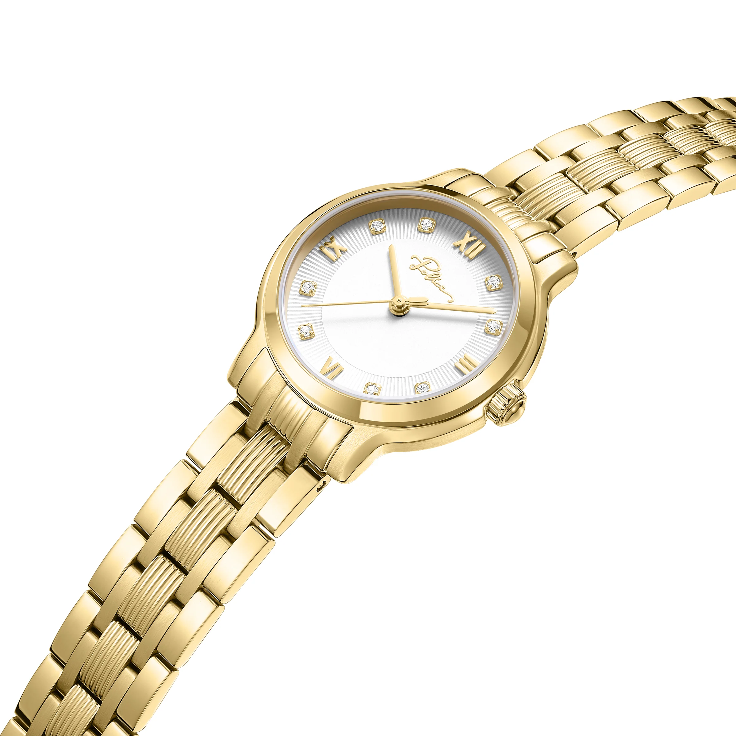 Police Charm Women's 27MM Gold Analog Stainless Steel Strap Watch - Image 2