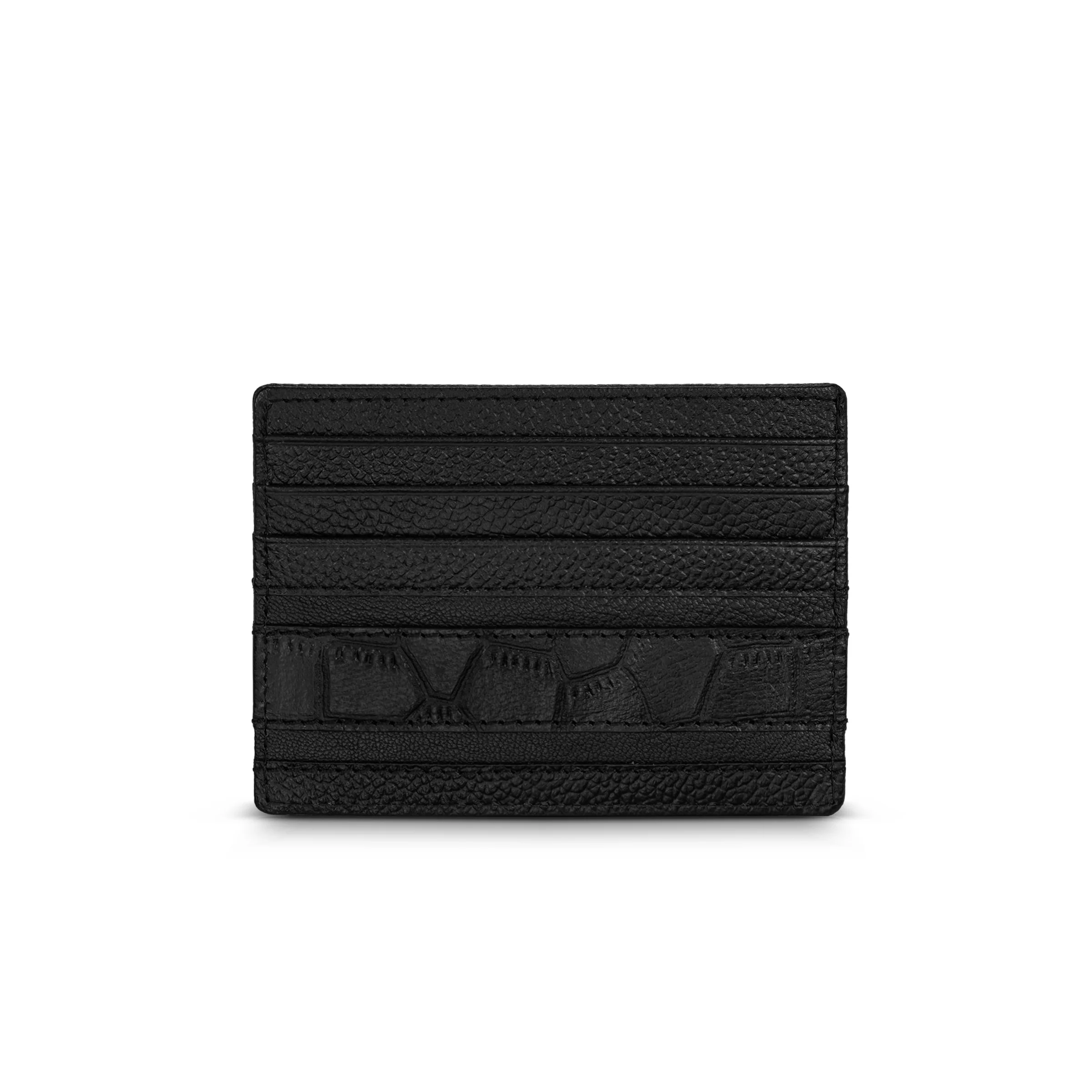 POLICE CROC GENTS CARD CASE BLACK - Image 2