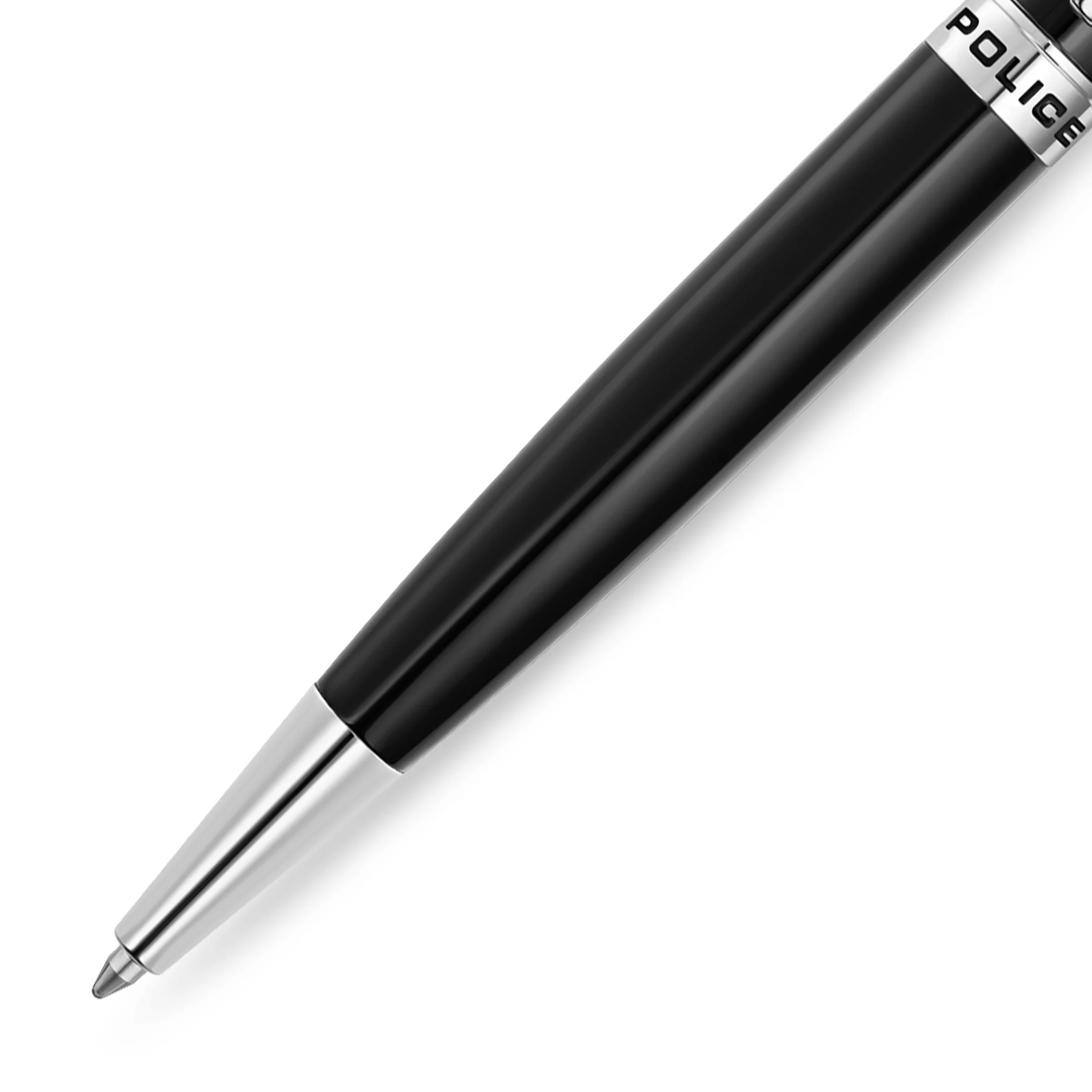 Police Gothic Pen with P Letter Crown Logo - Image 3