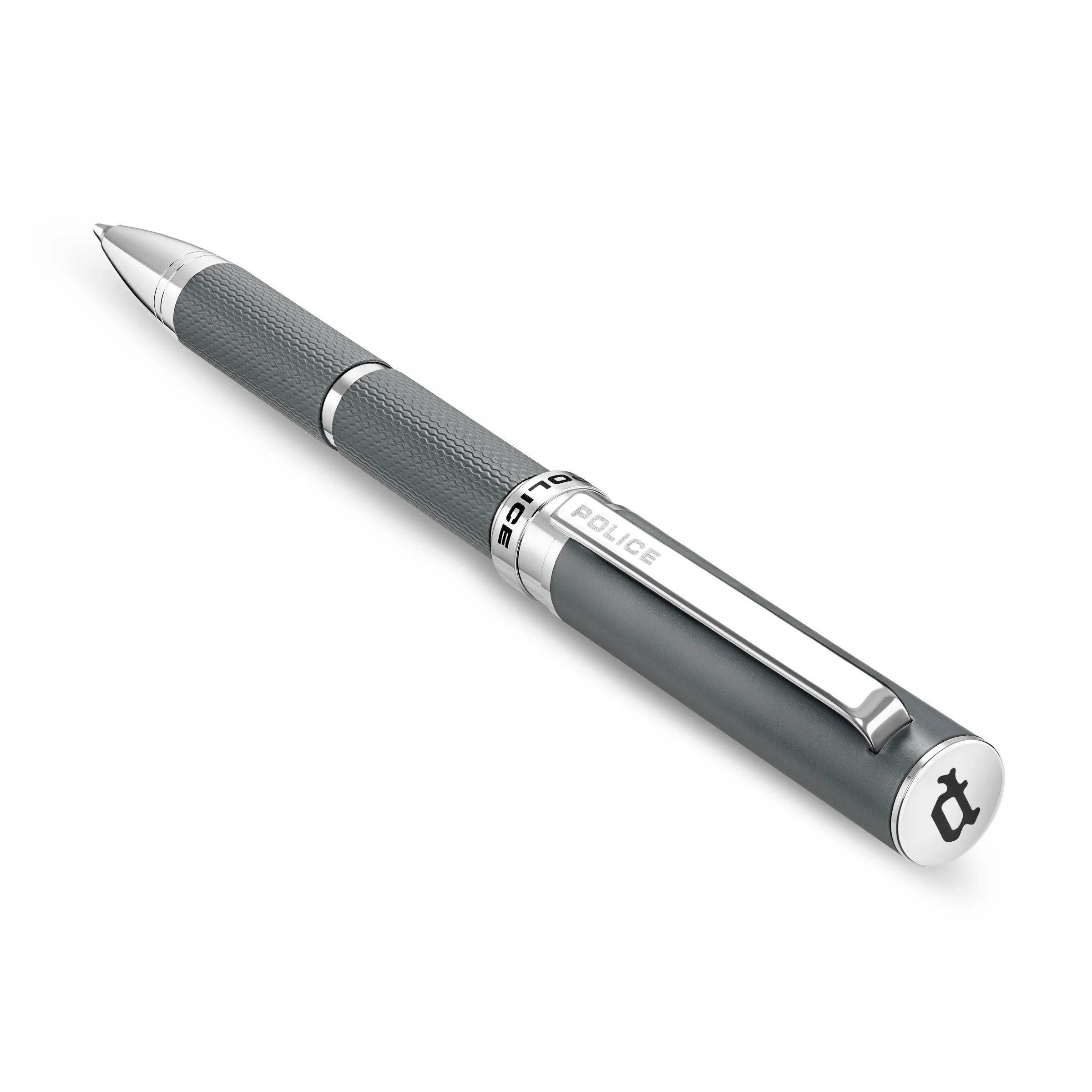 Police Grey Contrast Trim Pen from Sego - Image 2