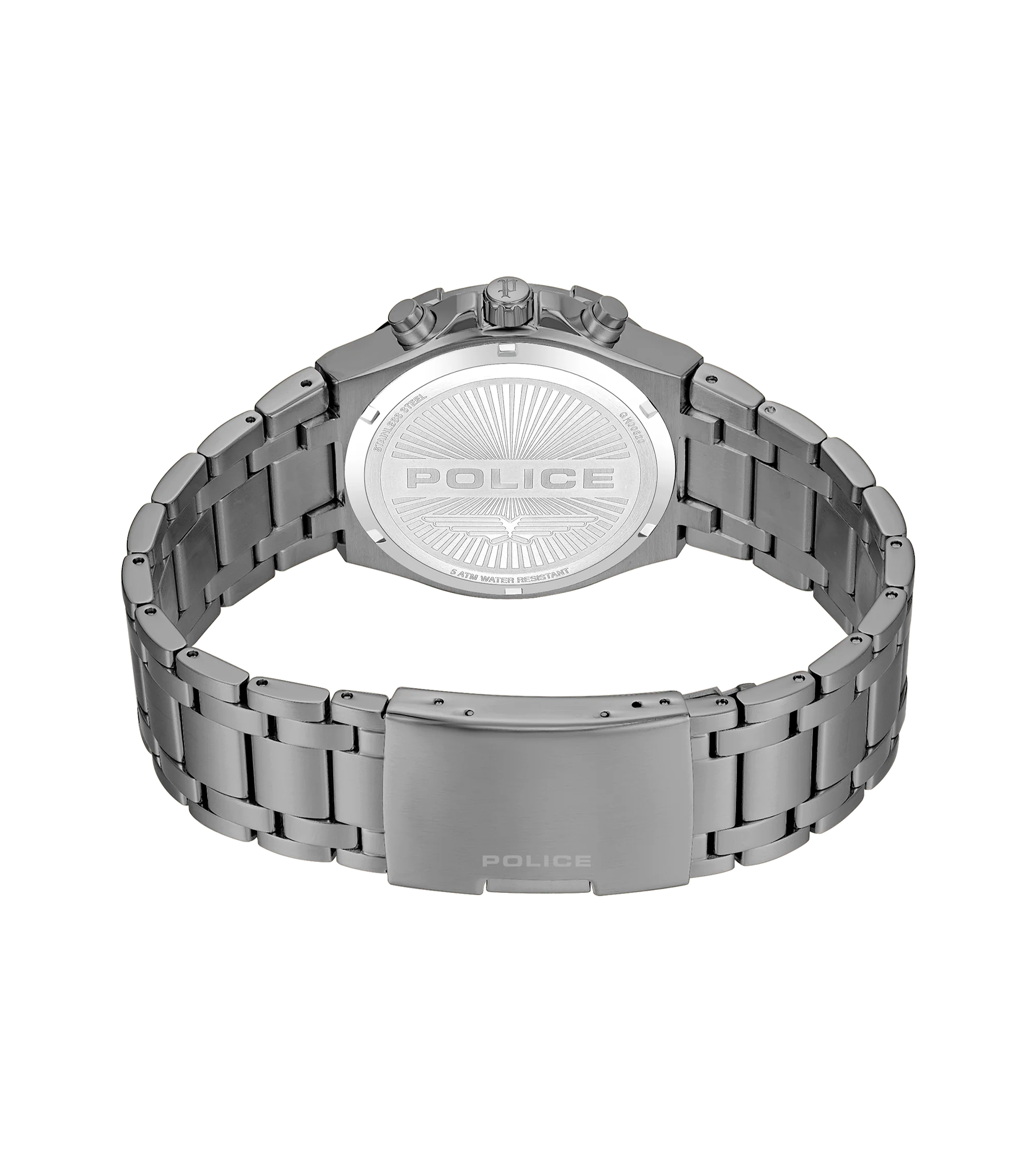 Police Gun Case, Black To Charcoal Dial Watch - Image 4