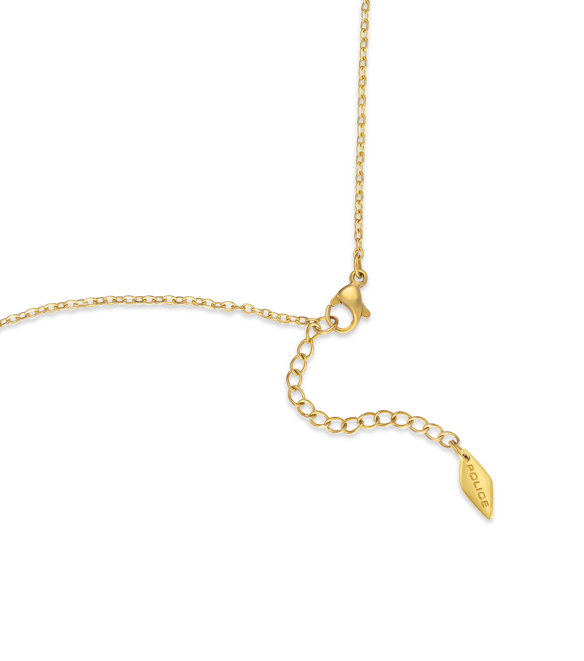 Police Kimana Pink Pearl Butterfly Necklace - Image 2