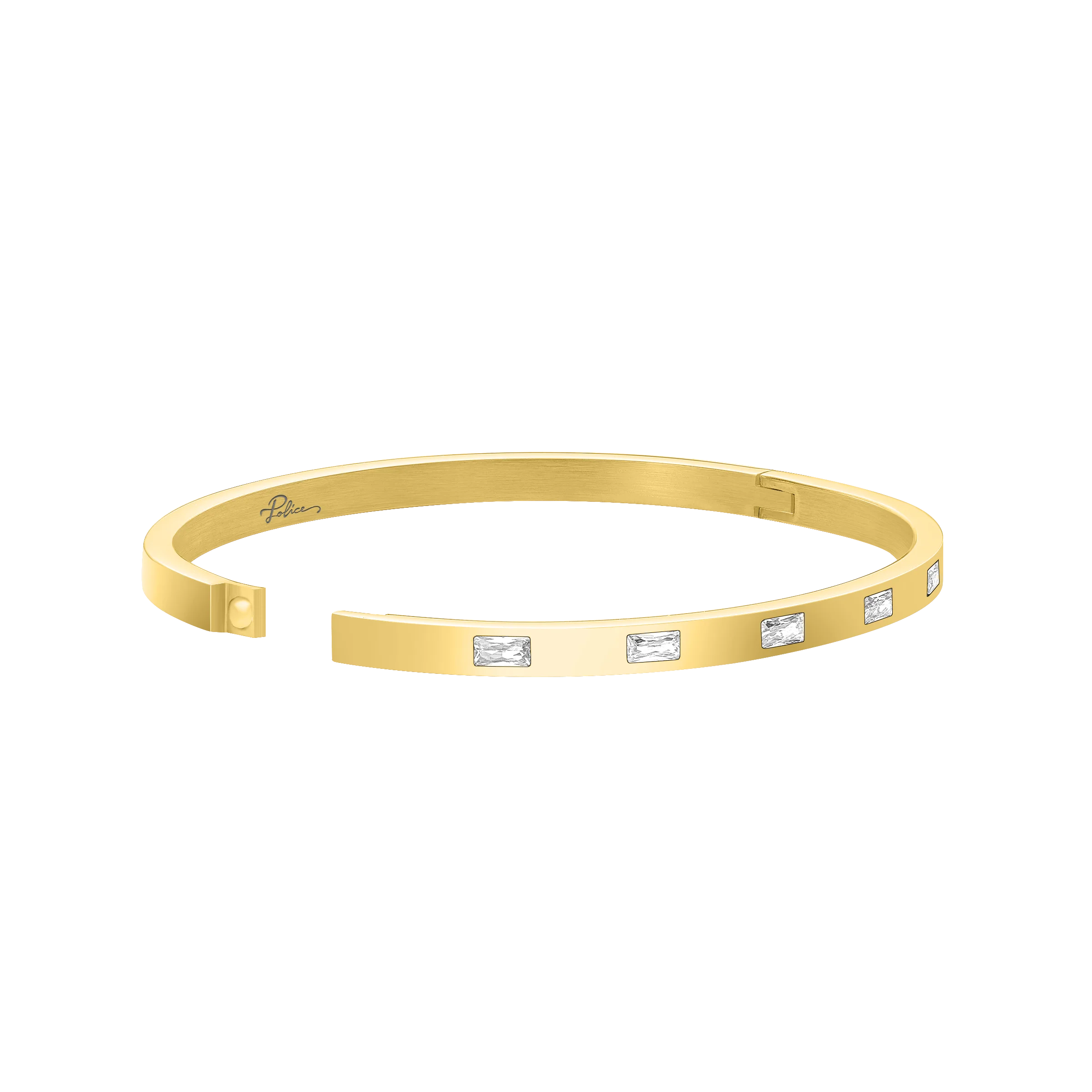 Police Lavaliere Crystalized Bangle - Image 2