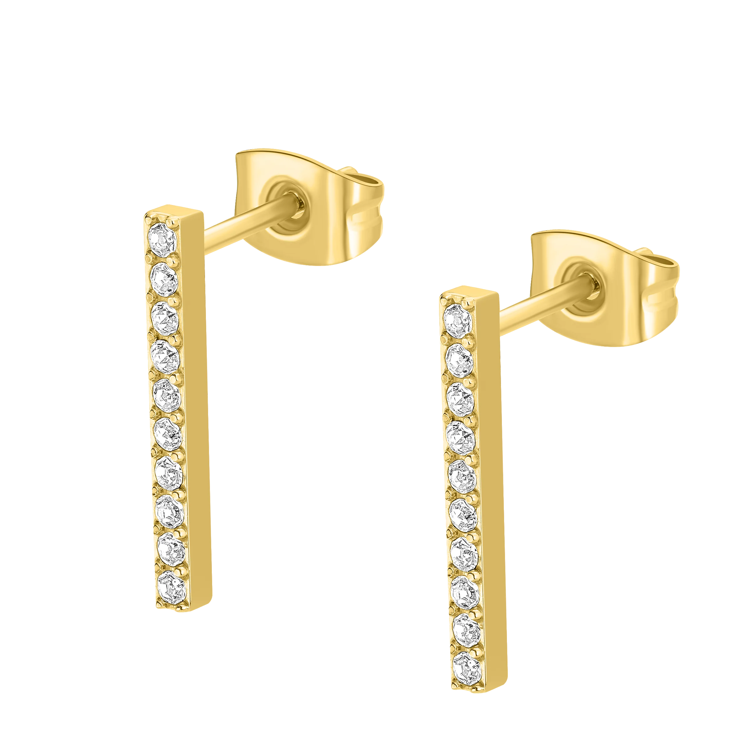 Police Medellin Crystals Sleek Drop Earrings - Image 2