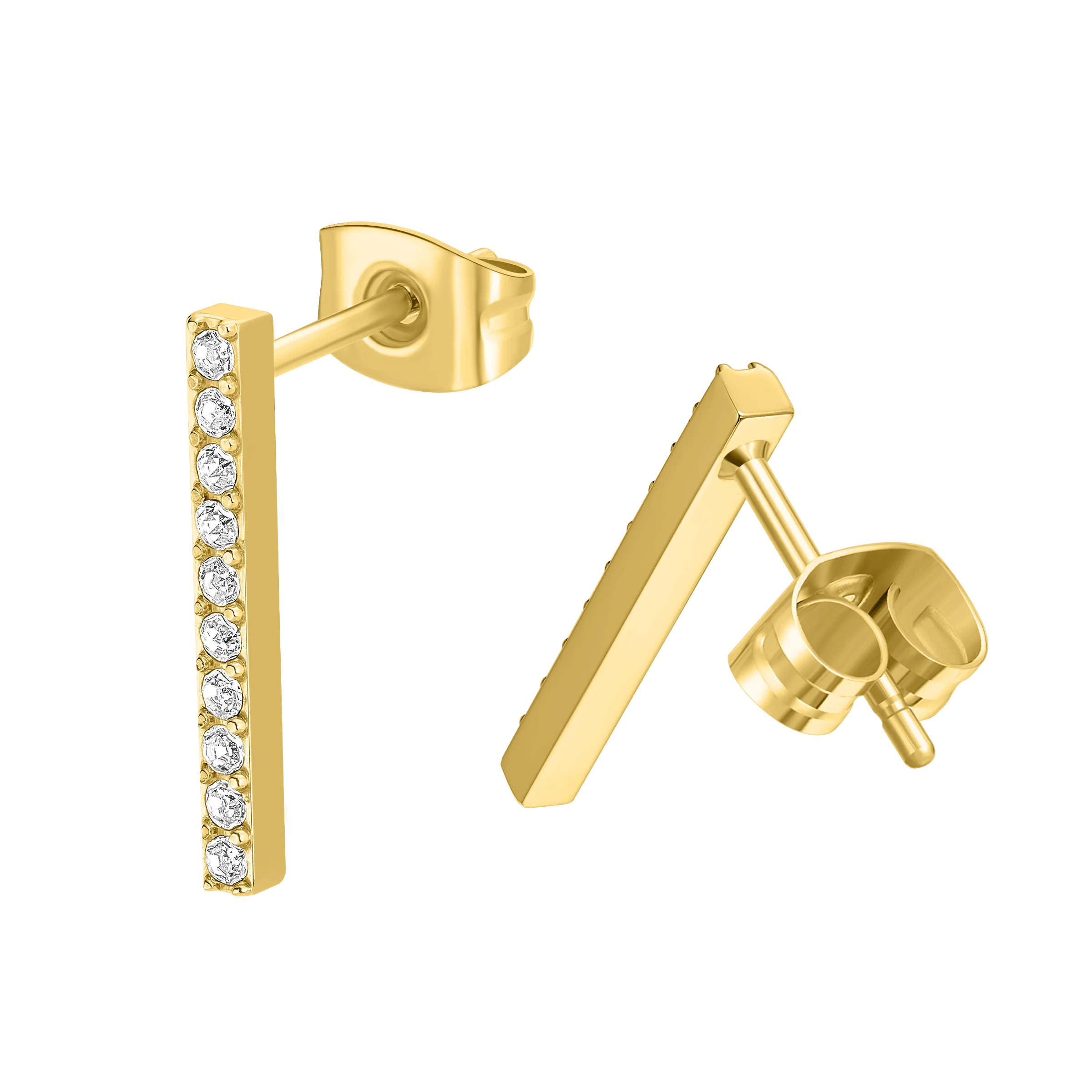 Police Medellin Crystals Sleek Drop Earrings - Image 3