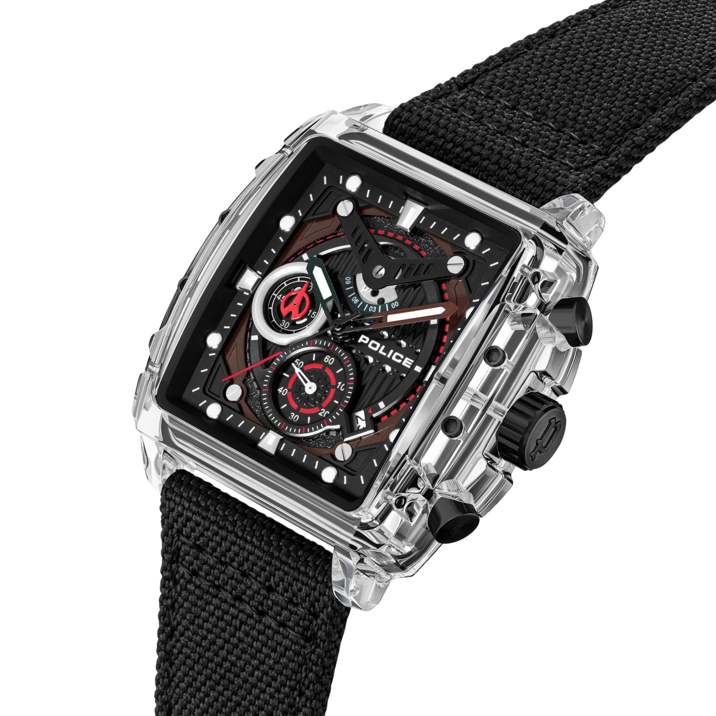 Police Men's Clout 43MM Chronograph Watch - Image 3