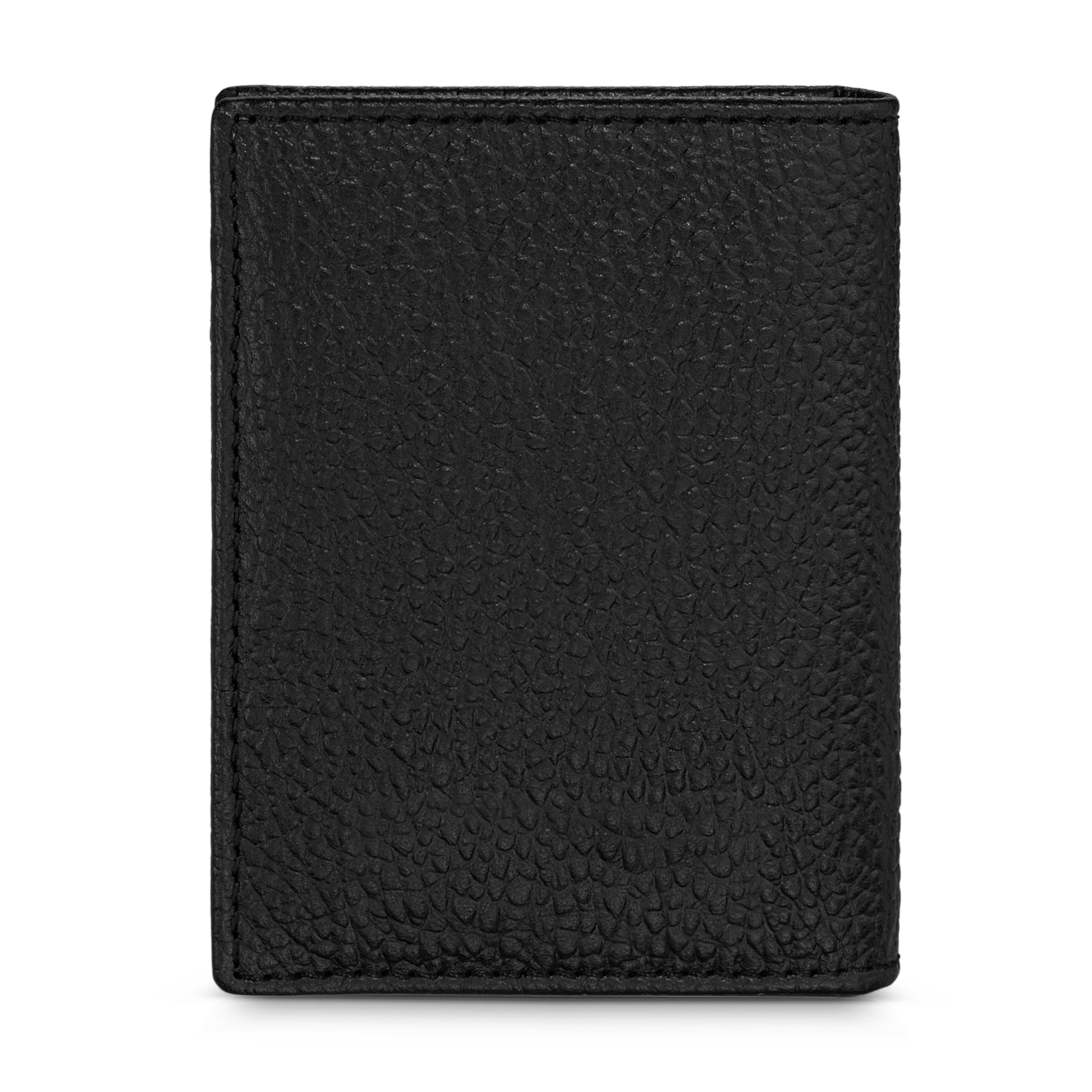 Police Primo Gents Card Case Black in Leather - Image 3