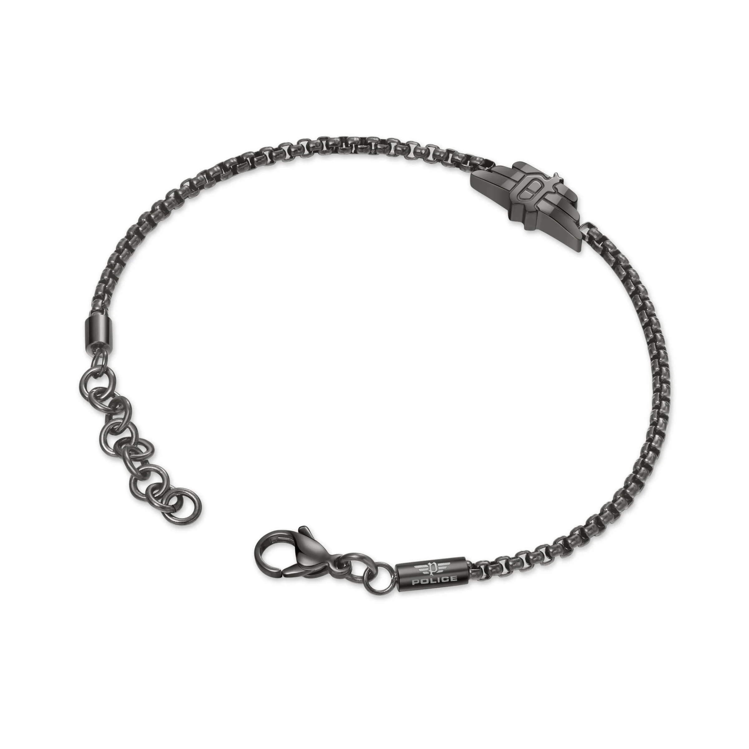 POLICE  REVELRY GUN WING LOGO MOTIF BRACELET - Image 3