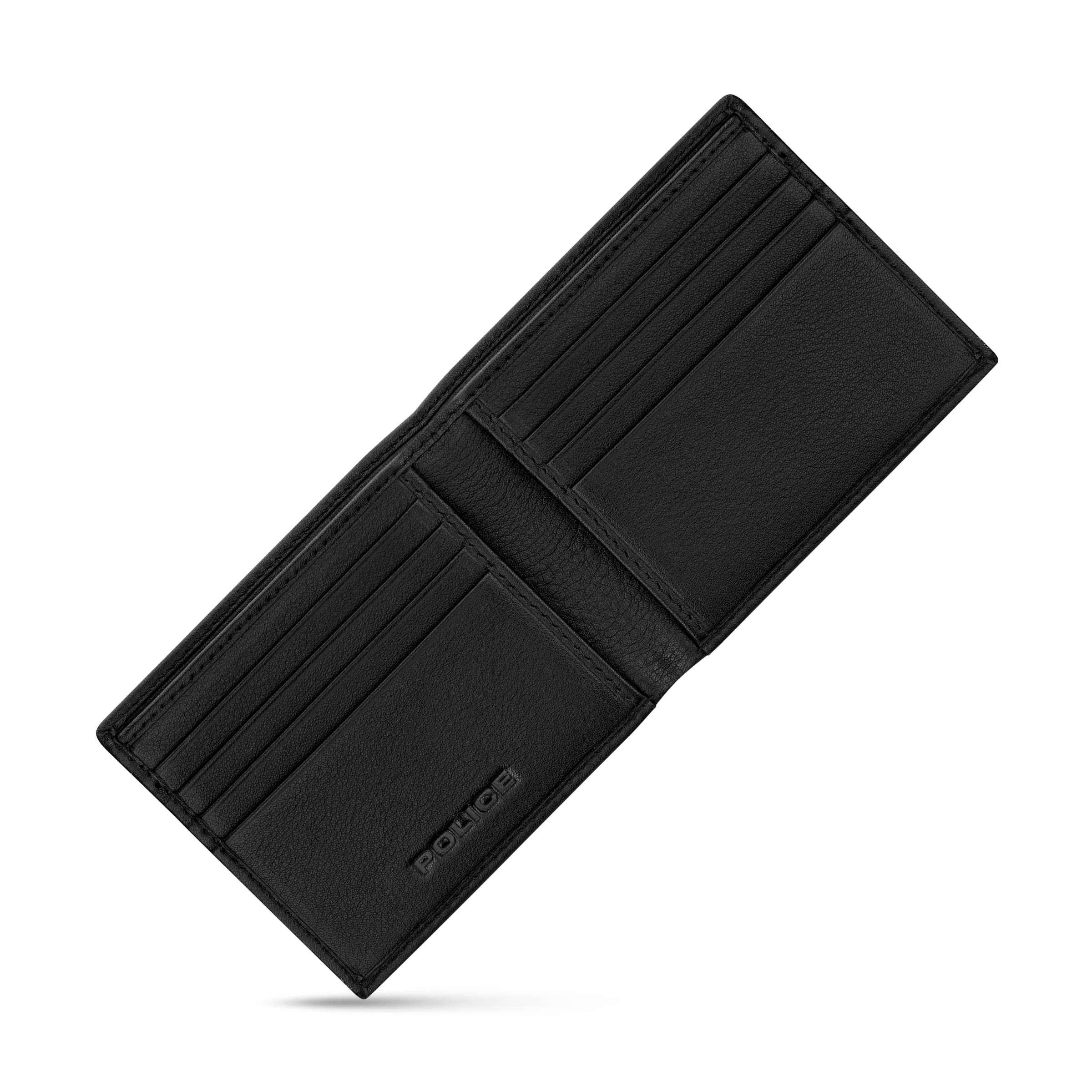 Police Smart Genuine Leather Wallets for Men - Image 3