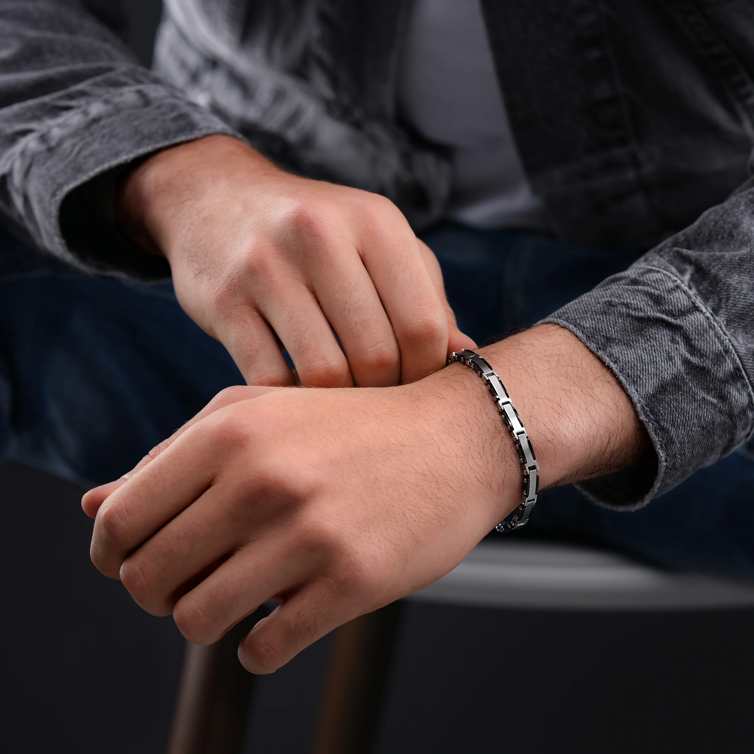 Police Spire Men's Multicolor Bracelet Stainless Steel - Image 4