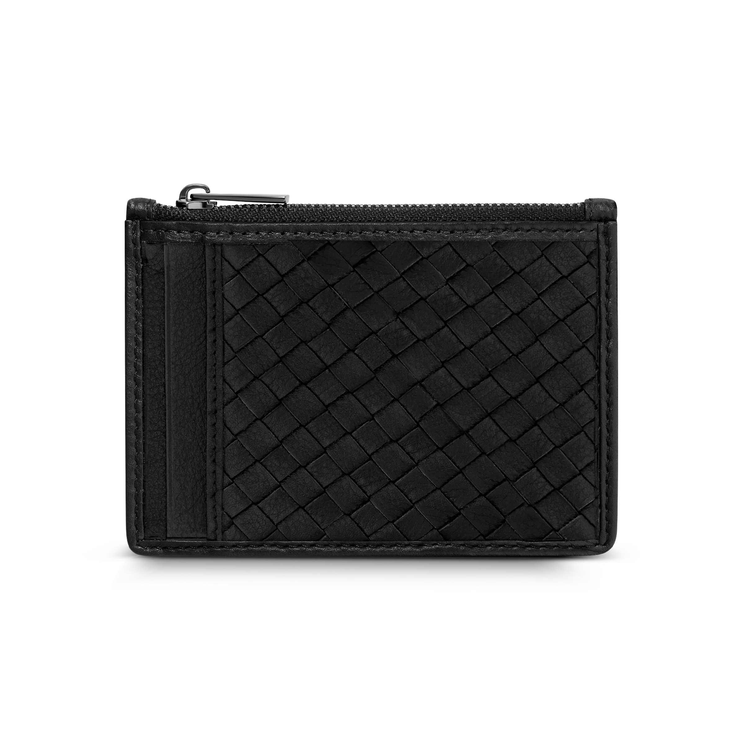 POLICE WEAVE GENTS CARD CASE BLACK - Image 2