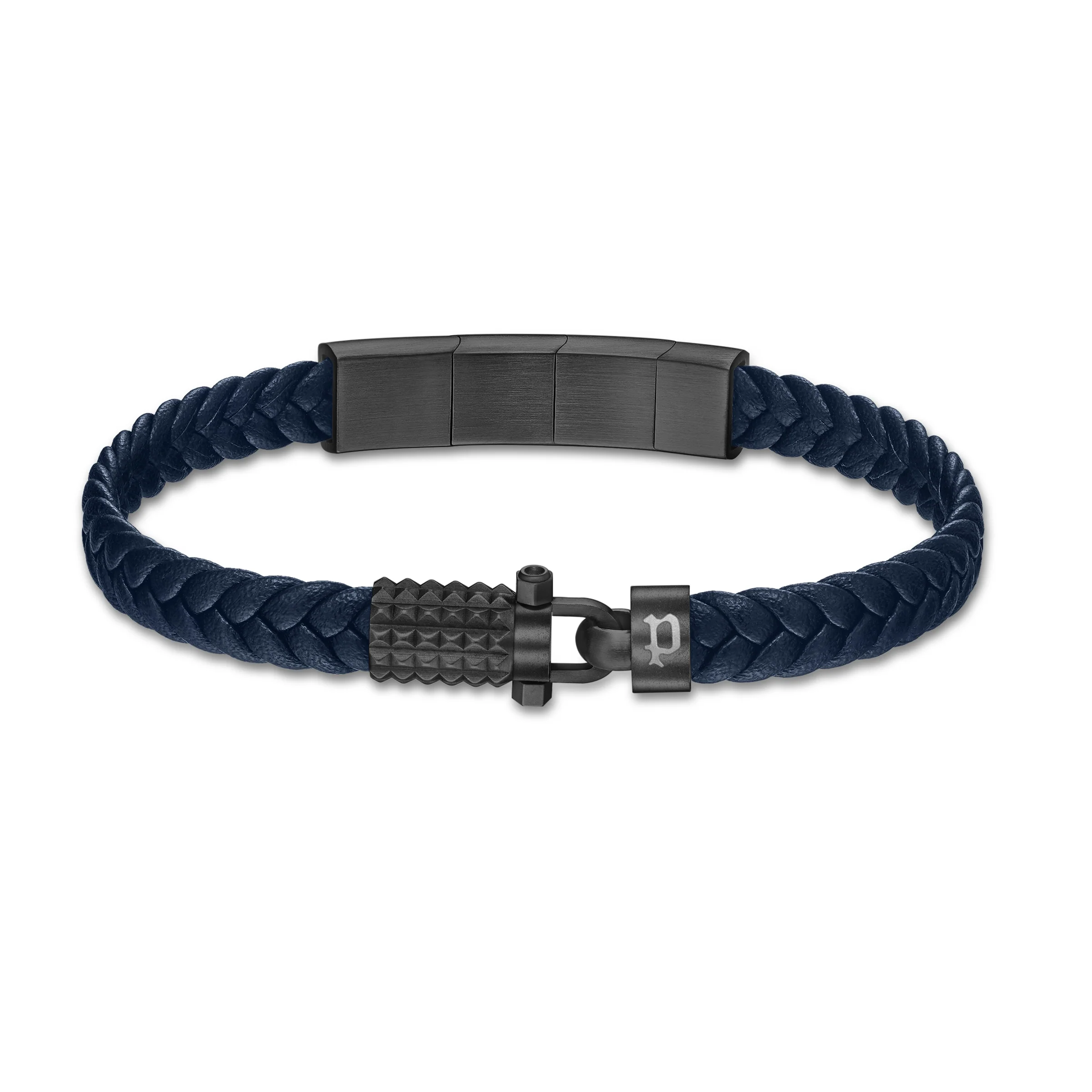 Police Wrath Men's Blue & Black Bracelet - Image 2