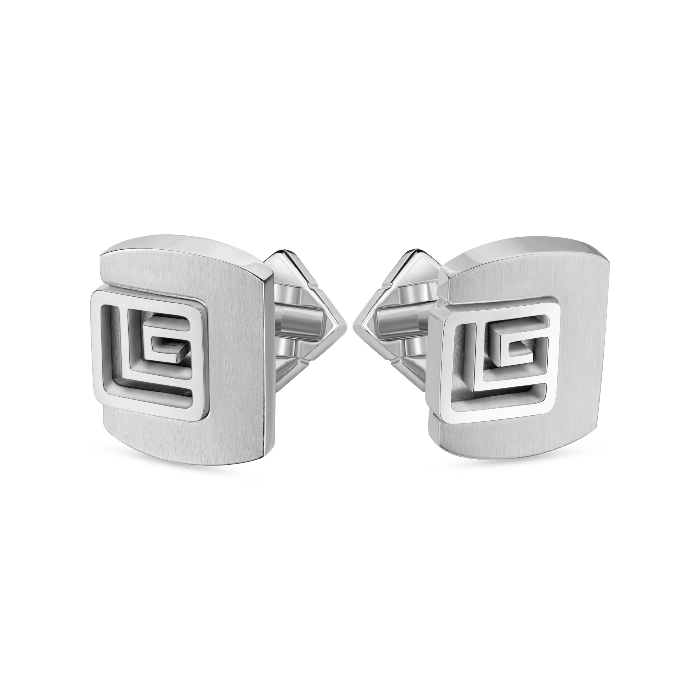 POLISHD CUTOUT LOGO CUFFLINKS - Image 3