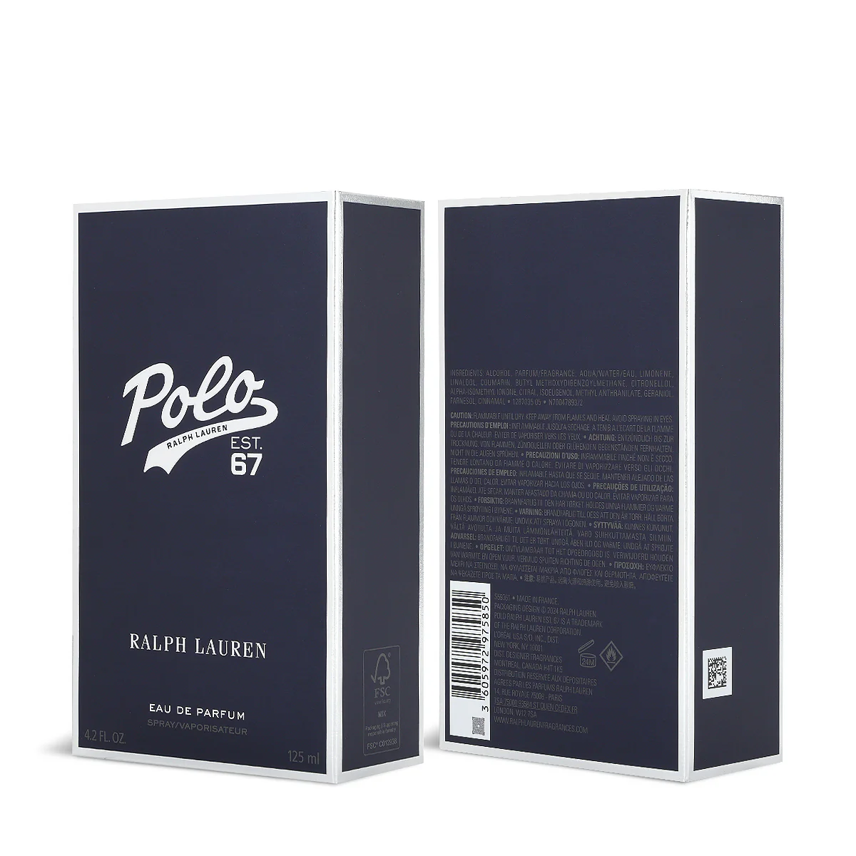 Ralph Lauren Polo 67 EDP 125ML - Image 3