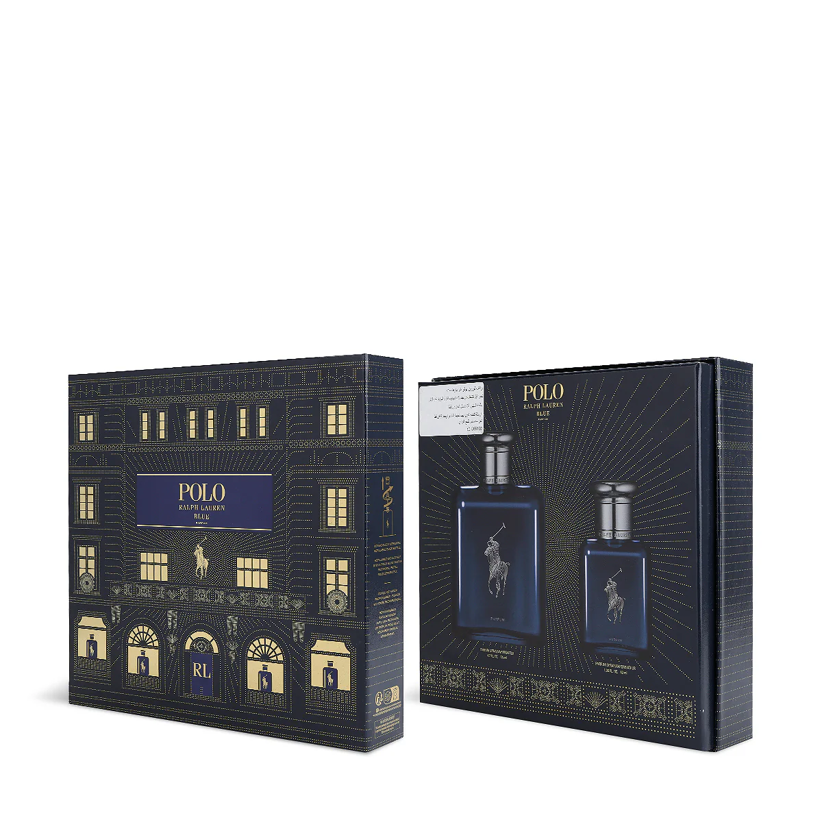 Ralph Lauren Polo Blue Parfum Set EDP (125ML + 40ML) - Image 5